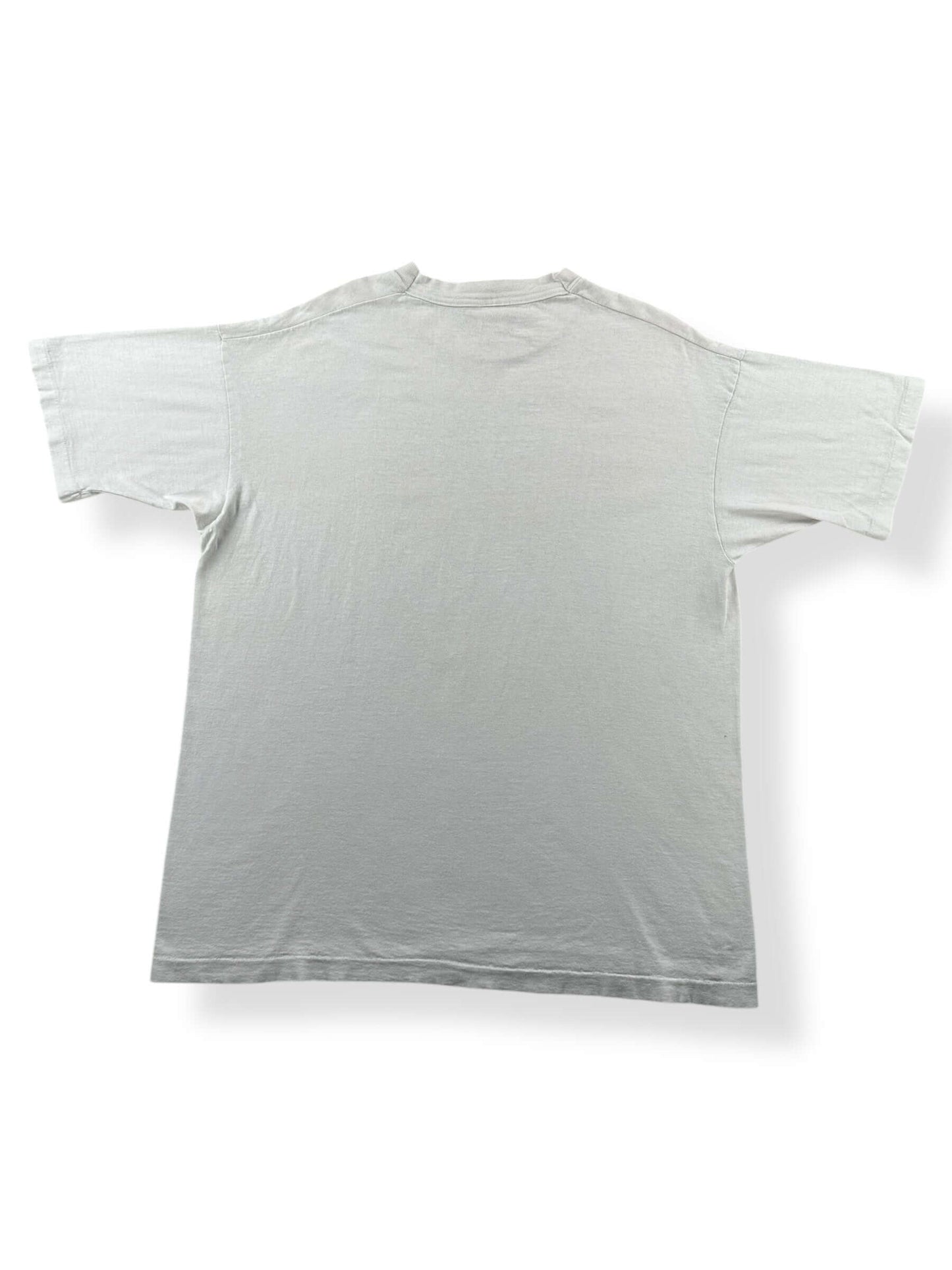 Back of Vintage Zebra Barcode Tee SZ XL