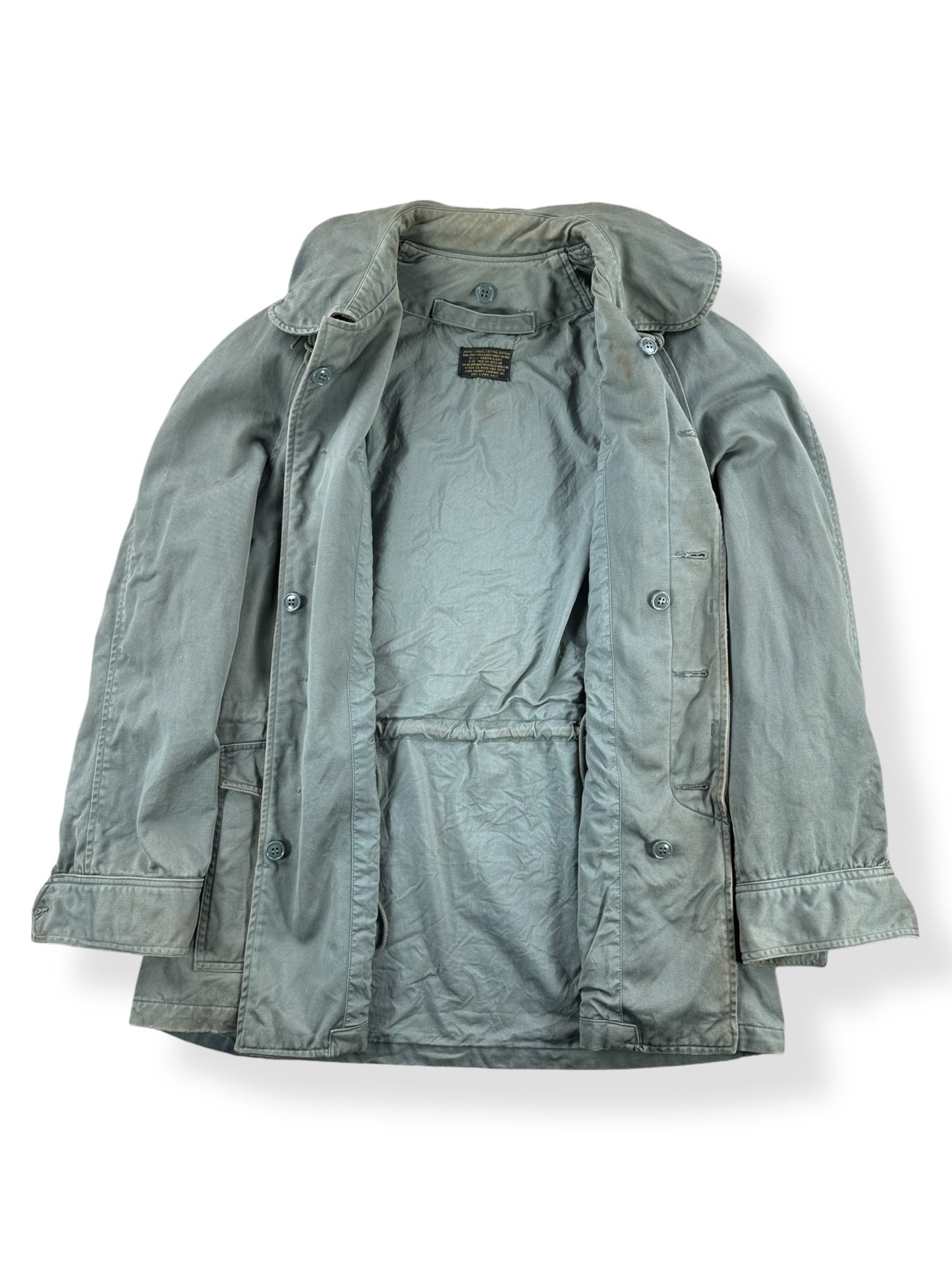 Inside of Vintage 50s Era MIL-J-4883A USAF Field Jacket SZ M