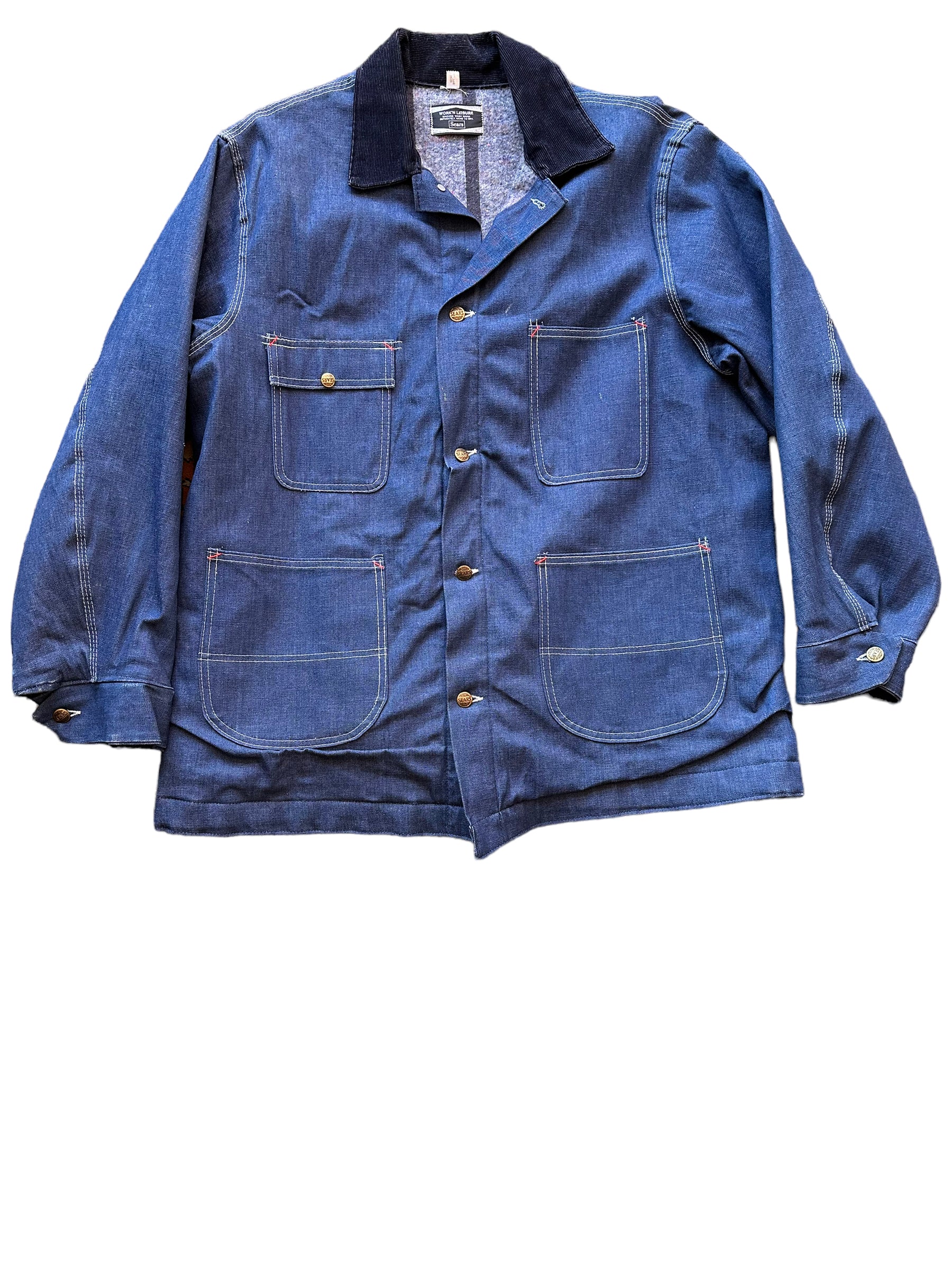 Blanket Lined Denim Chore Coat