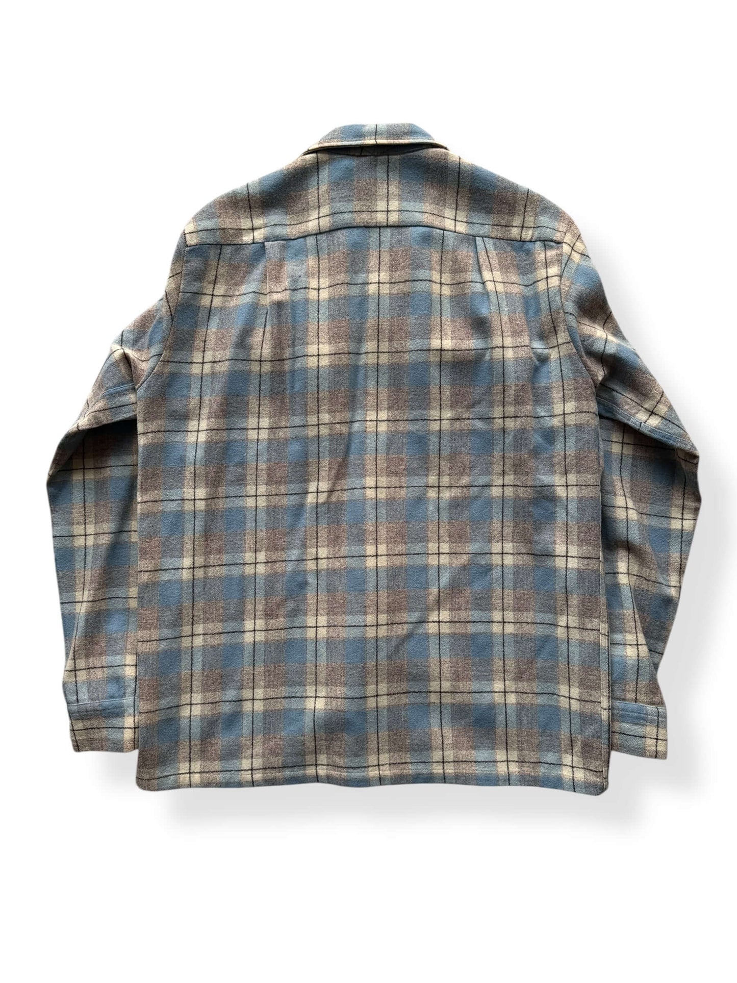 Back of Vintage Penney's Towncraft Flannel SZ M