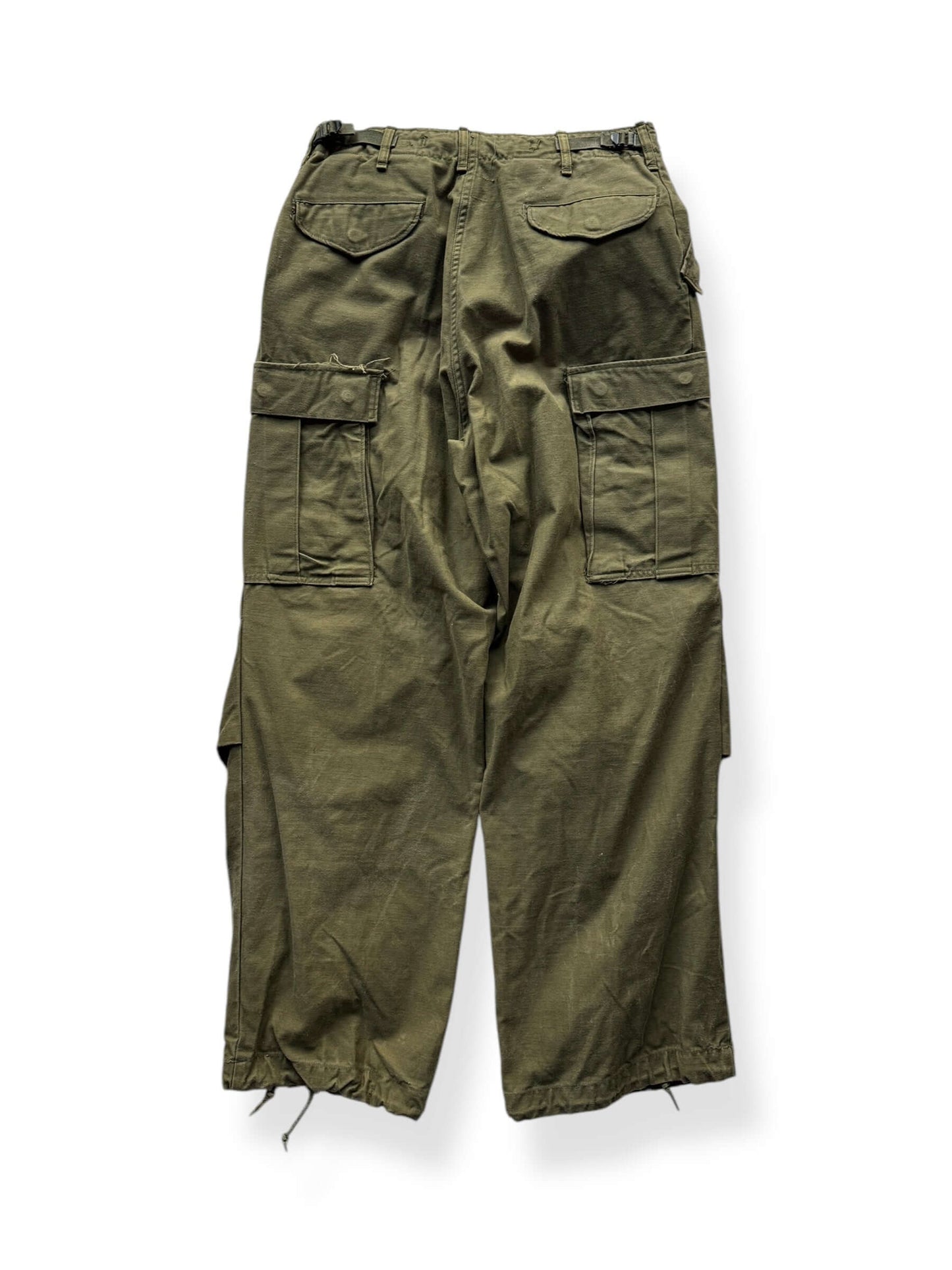 Back of Vintage Viet Nam Era M-65 Cargo Pants SZ SM REG W30