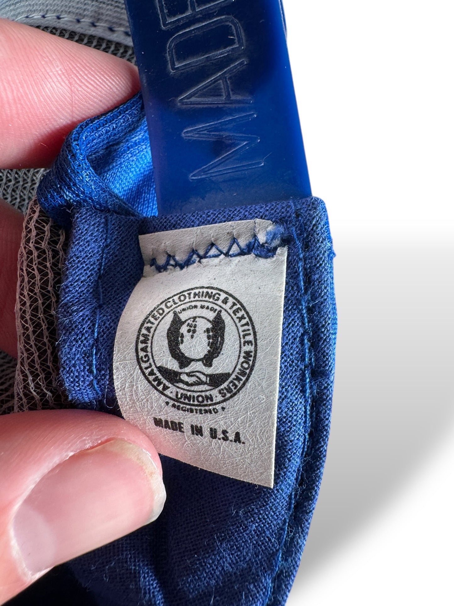 Tag on Vintage Local 1097 Union Hat SZ OSFA