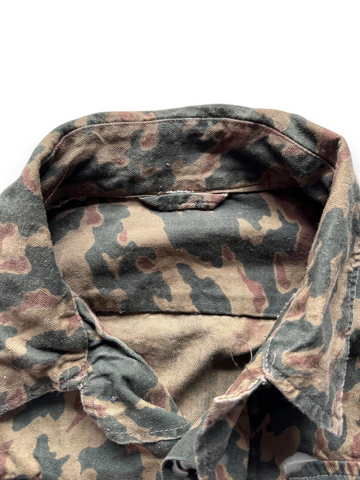 tag on Vintage Russian VSR Camo Military Top SZ L-XL