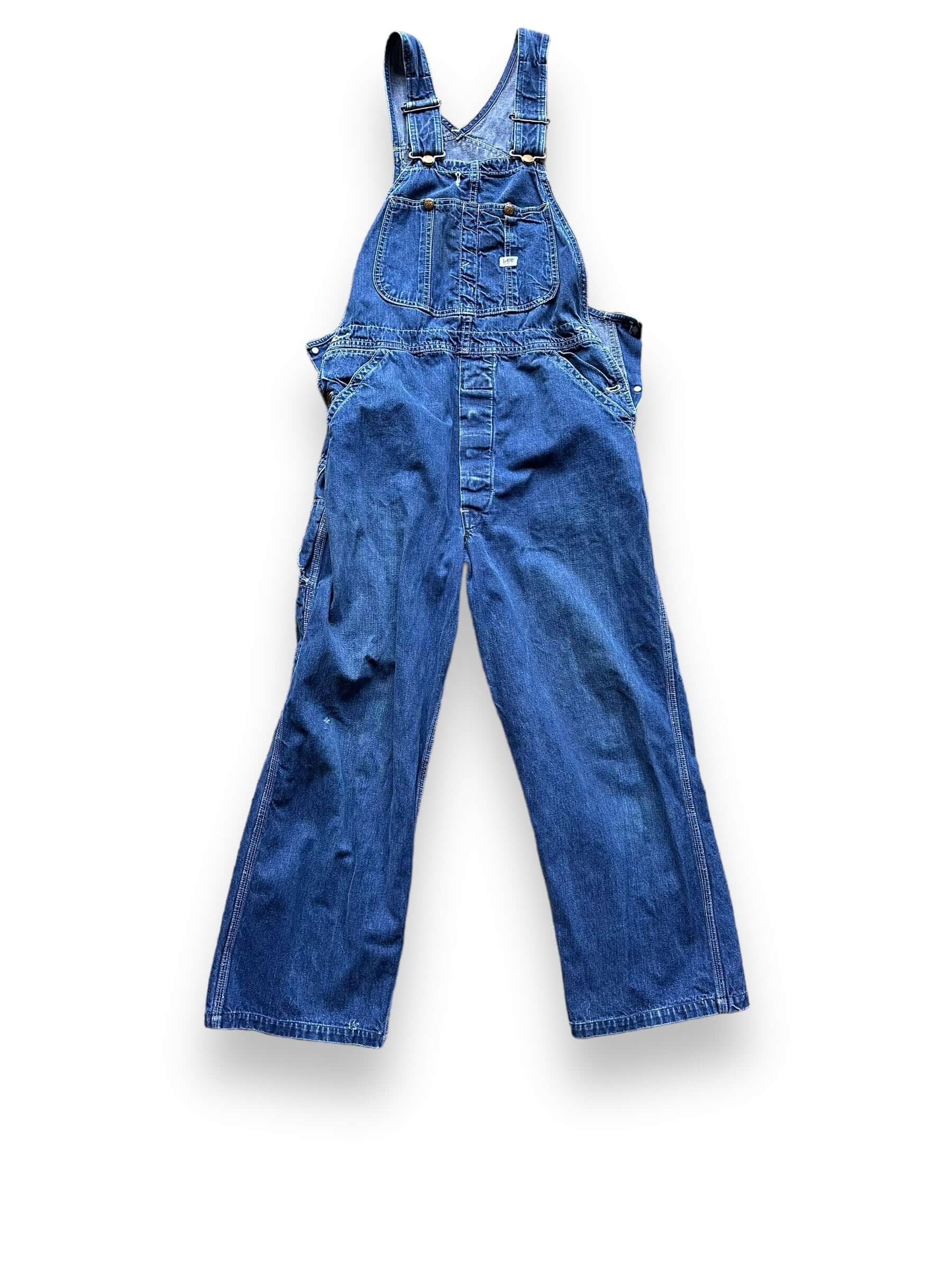 Vintage 70's Era Lee Jelt Denim Overalls W36 | Vintage Denim Workwear  Seattle | Seattle Vintage Denim