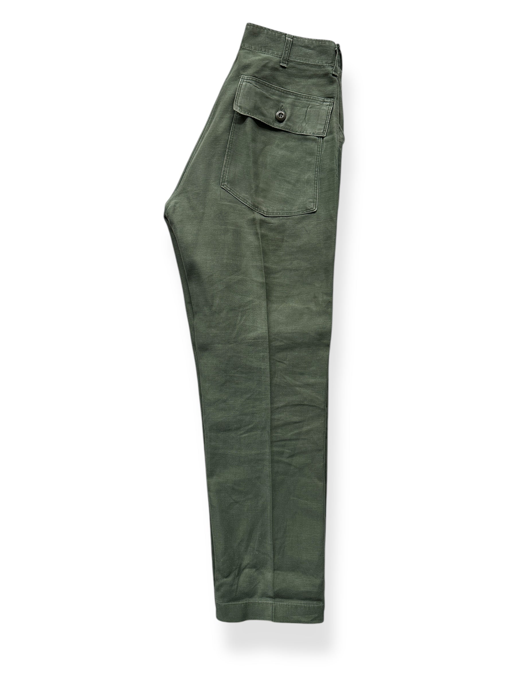 Unfolded of OG 107 Trousers Zipper Fly W30
