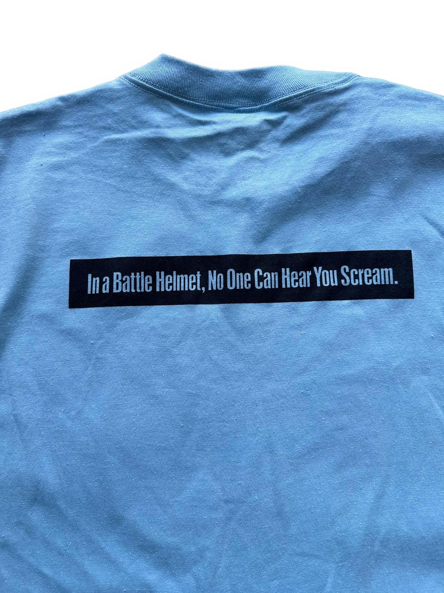 back close up of Vintage Electronic Arts Sentinel Worlds Tee SZ L