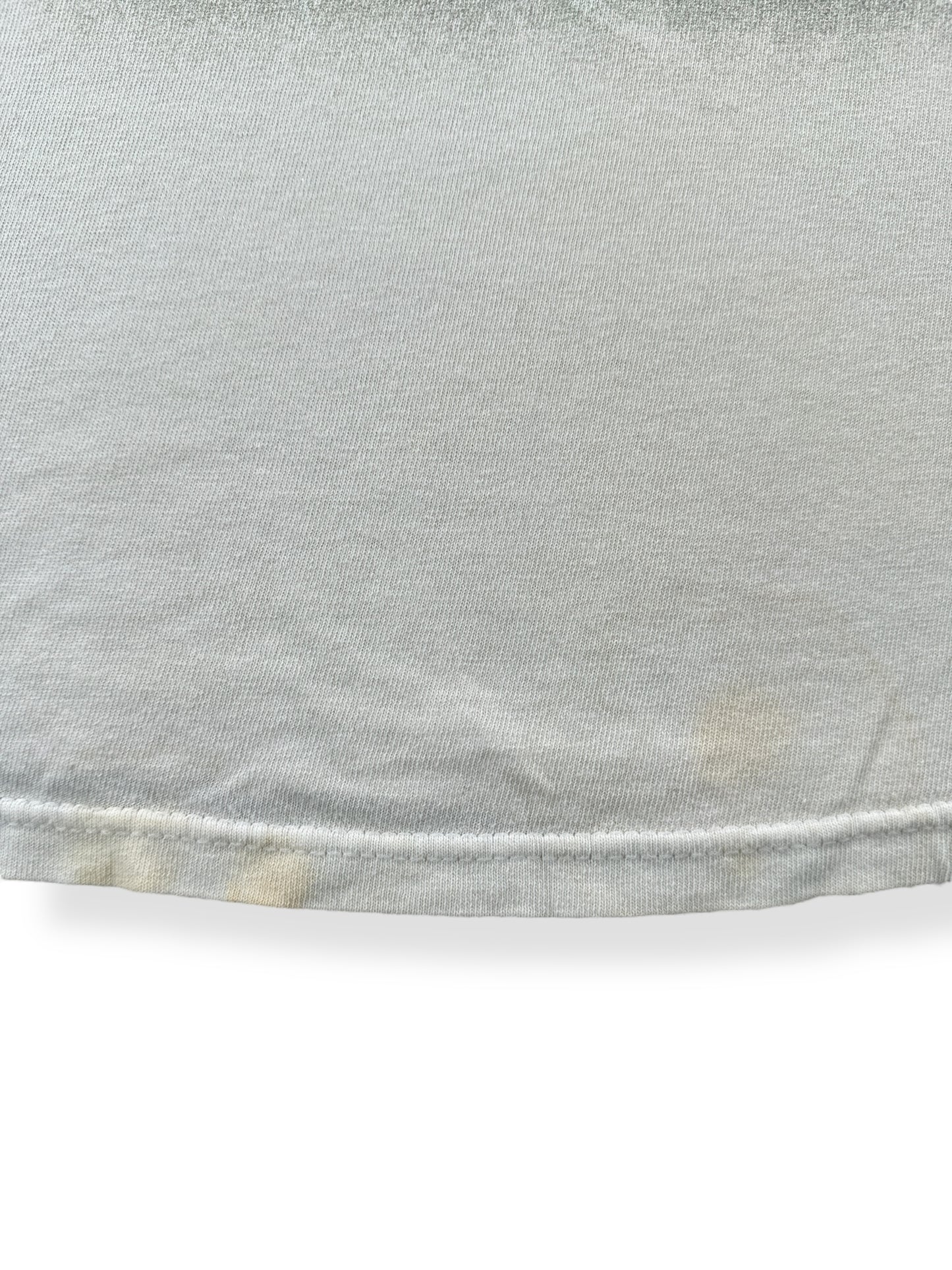 Stains on Bottom of Vintage Y2k Zion Rootswear Bob Marley Tee SZ L