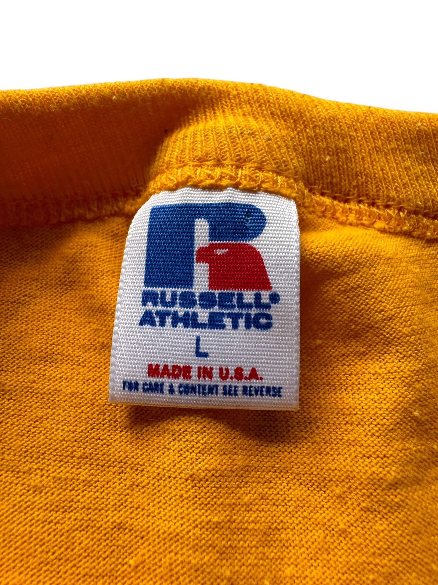 tag on Vintage Chicken of the Sea Tee SZ L