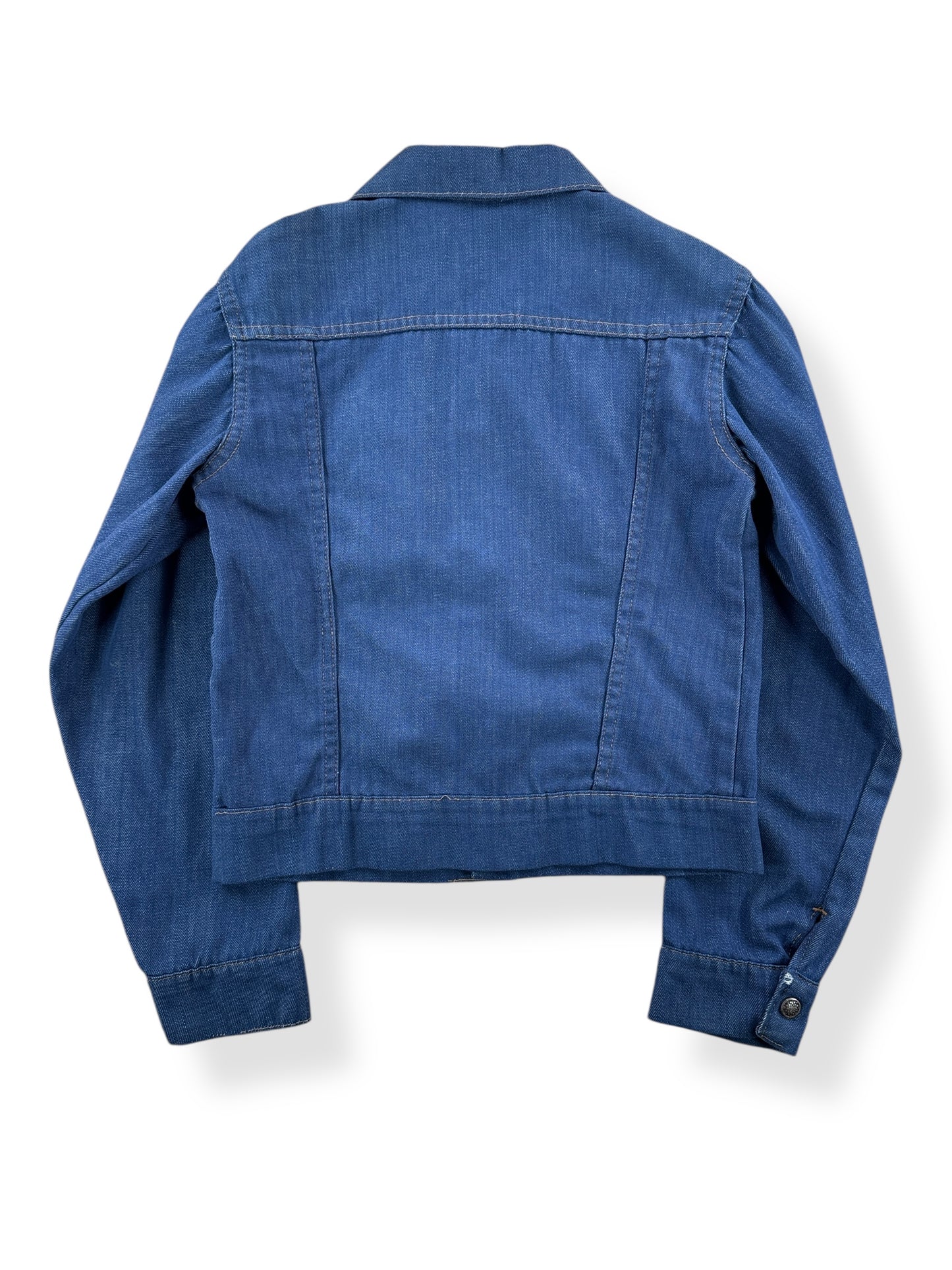 Vintage Petite Sized JC Penney Selvedge Type 2 Trucker Jacket SZ XS