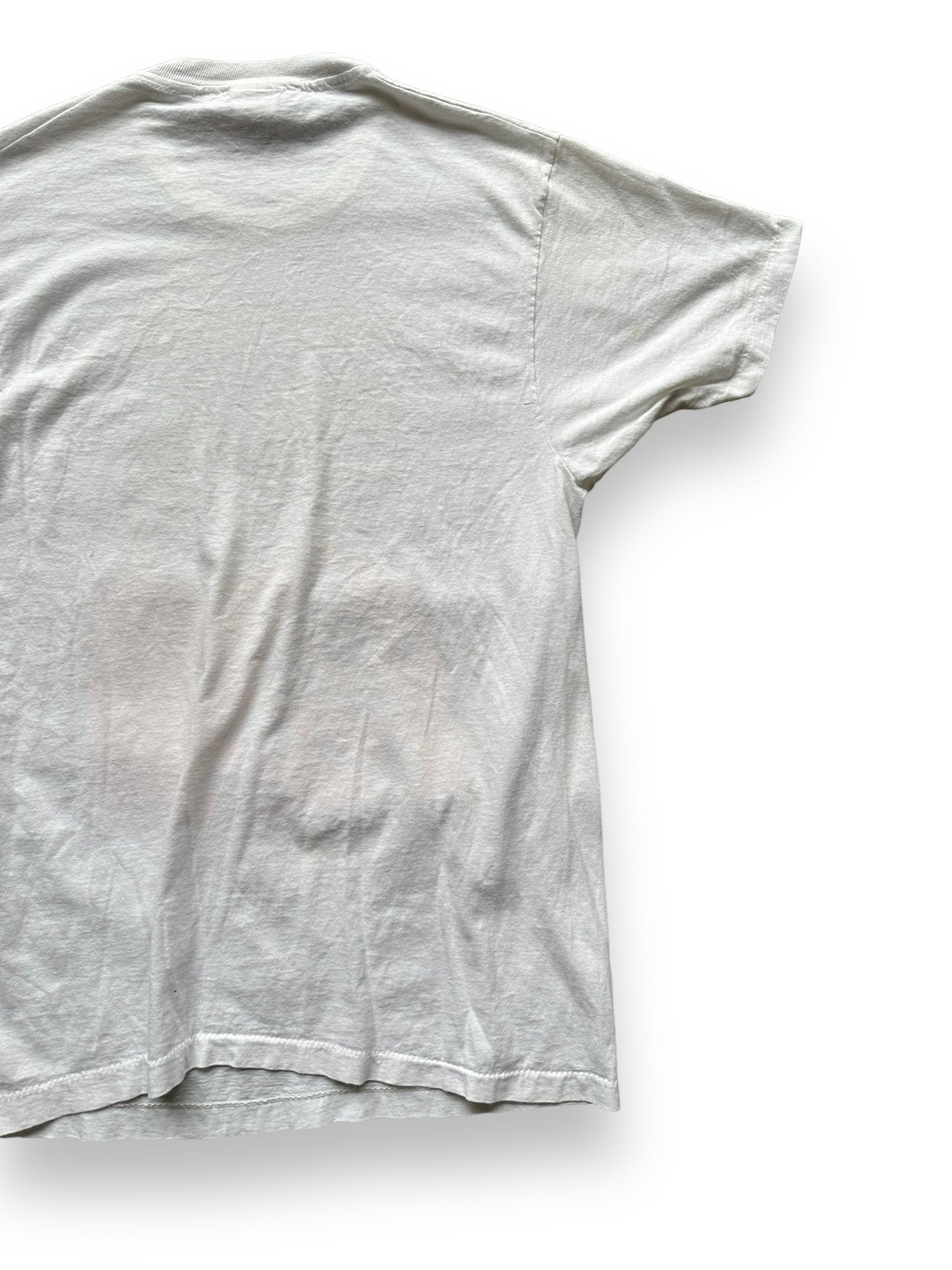 Right Rear View of Vintage Smiths Bootleg Tee SZ L | Barn Owl Vintage Clothing | Vintage Rock Tees Seattle