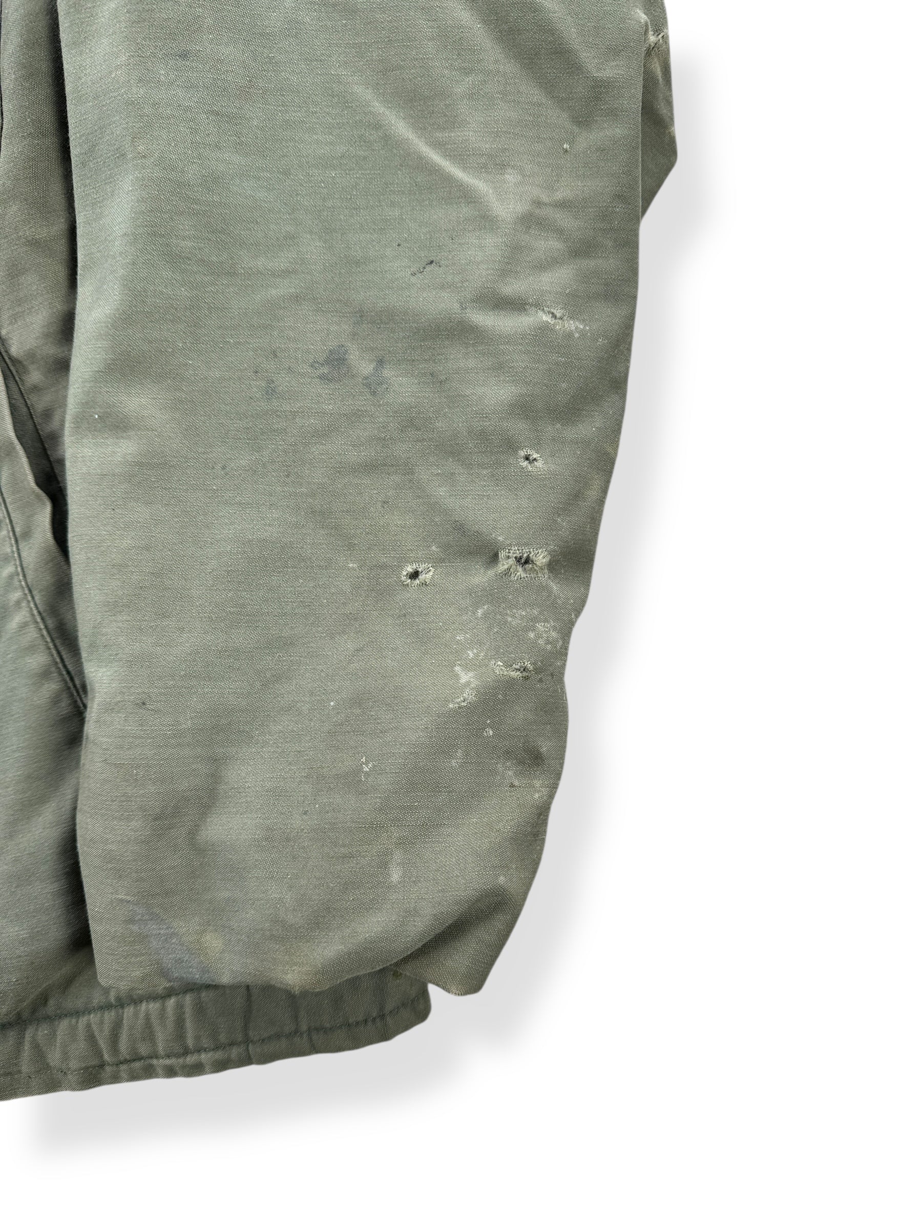 Sleeve Damage on Vintage A-2 Deck Jacket SZ L