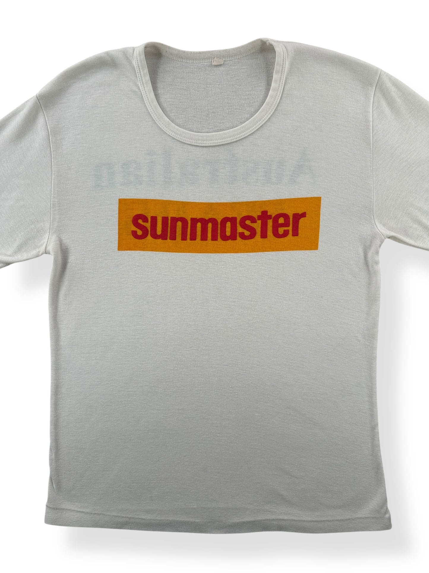 Front Close Up of Vintage Sunmaster Australian Pears Tee SZ S
