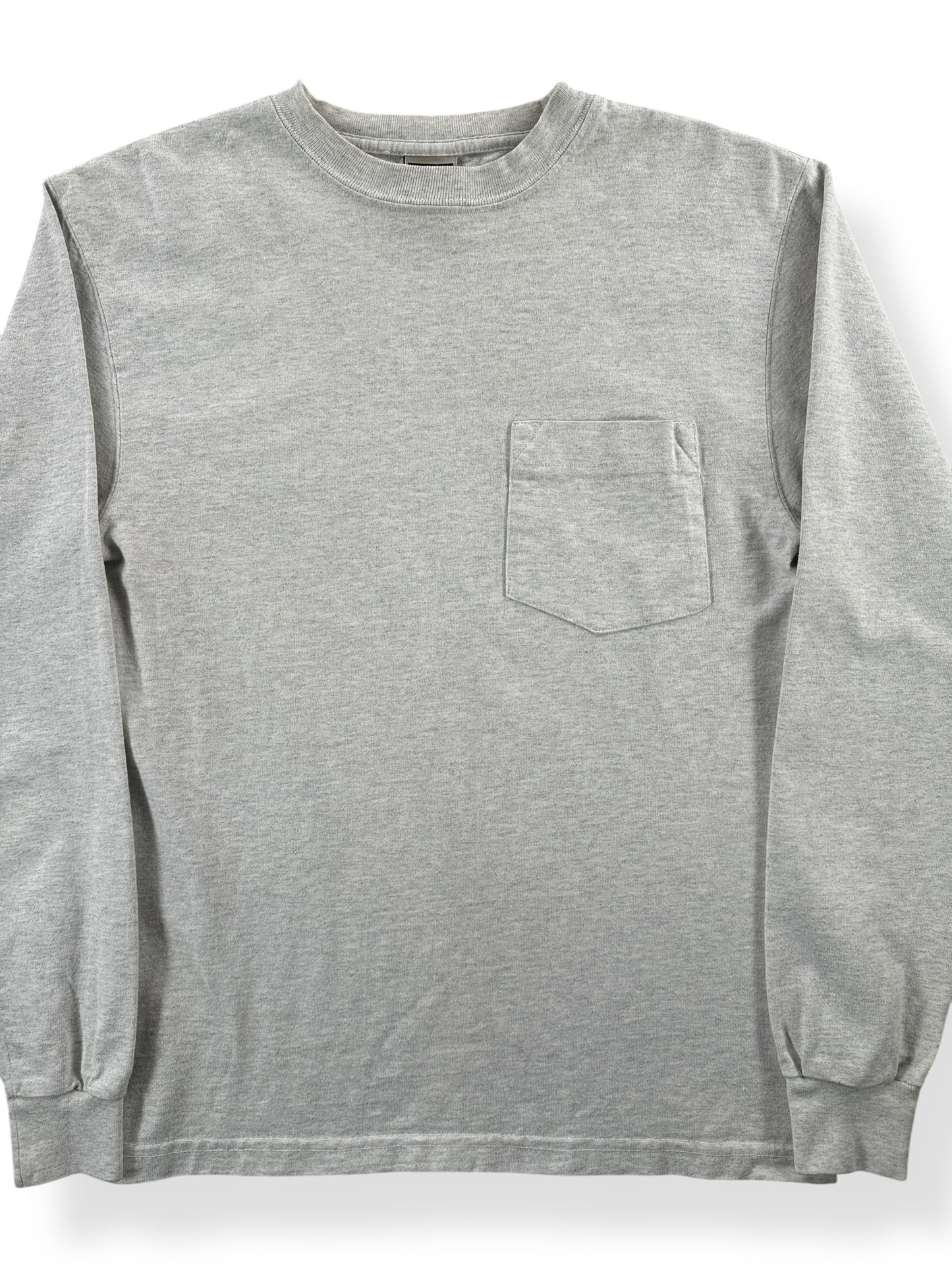 Front Close Up of Modern Filson 8 Oz Heavyweight Long Sleeve Tee SZ S