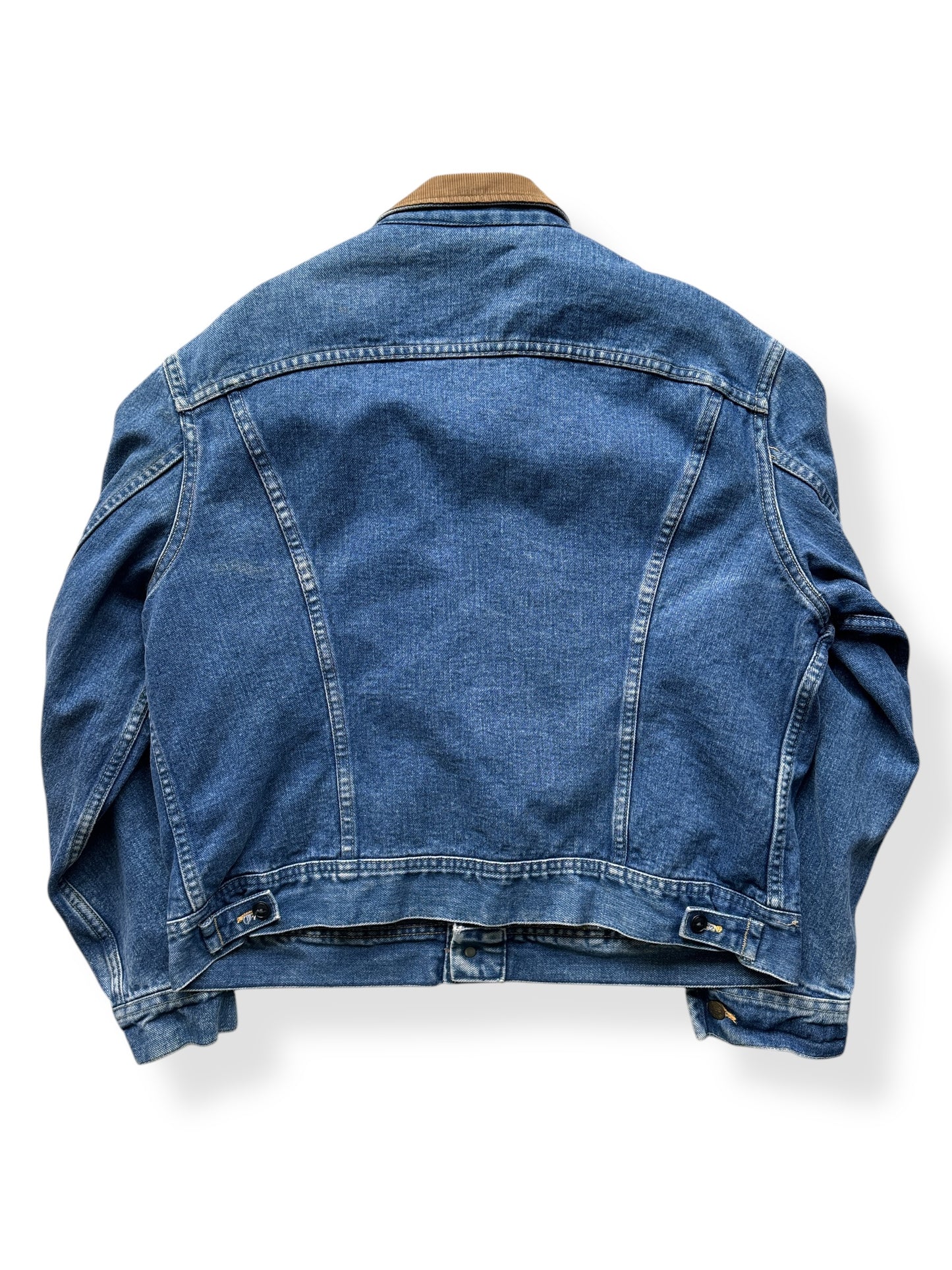 Back of Vintage 80s Era Lee Storm Rider SZ L