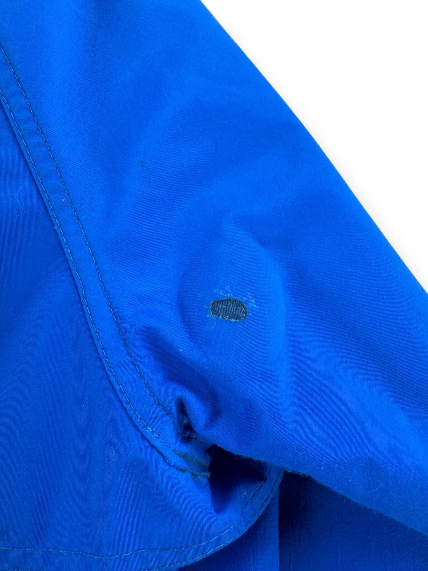 Hole on Vintage Ladies REI Blue Jacket SZ L