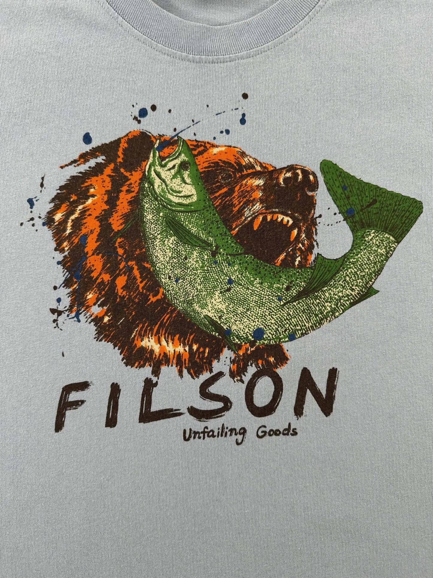 Graphic of Dust Filson Frontier Graphic Tee SZ M