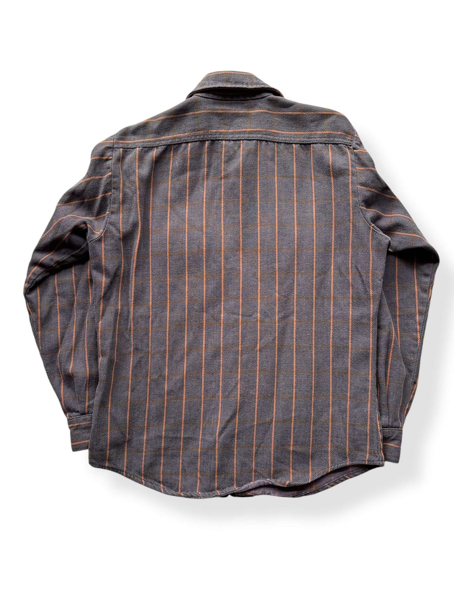 Back of Five Brothers Cotton Flannel SZ M