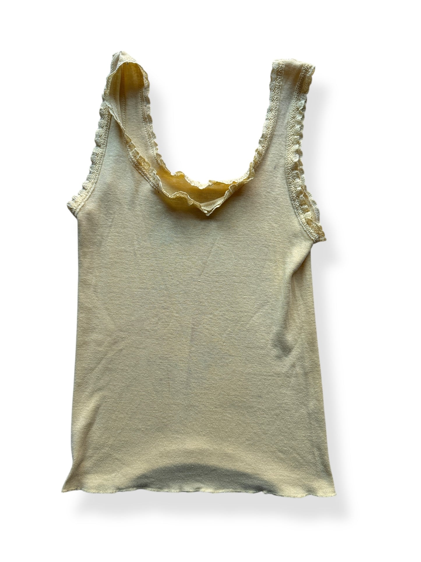 Back of Vintage Ladies 3D Emblem Harley Davidson Butterfly Tank Top SZ S