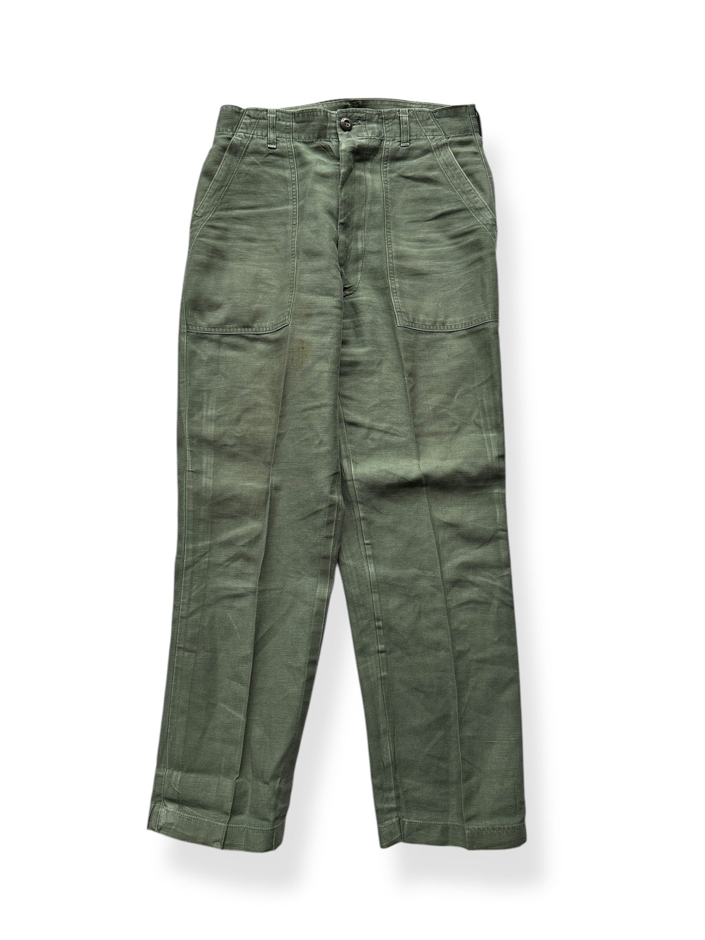 Front of OG 107 Trousers Zipper Fly W30