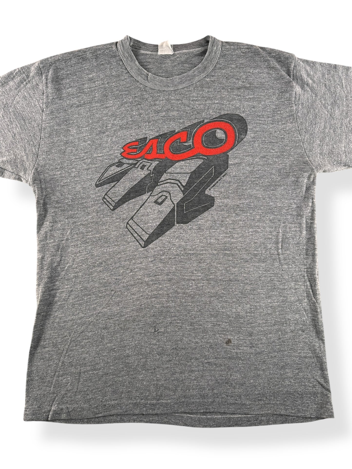 Front Close Up of Vintage Esco Tee SZ M