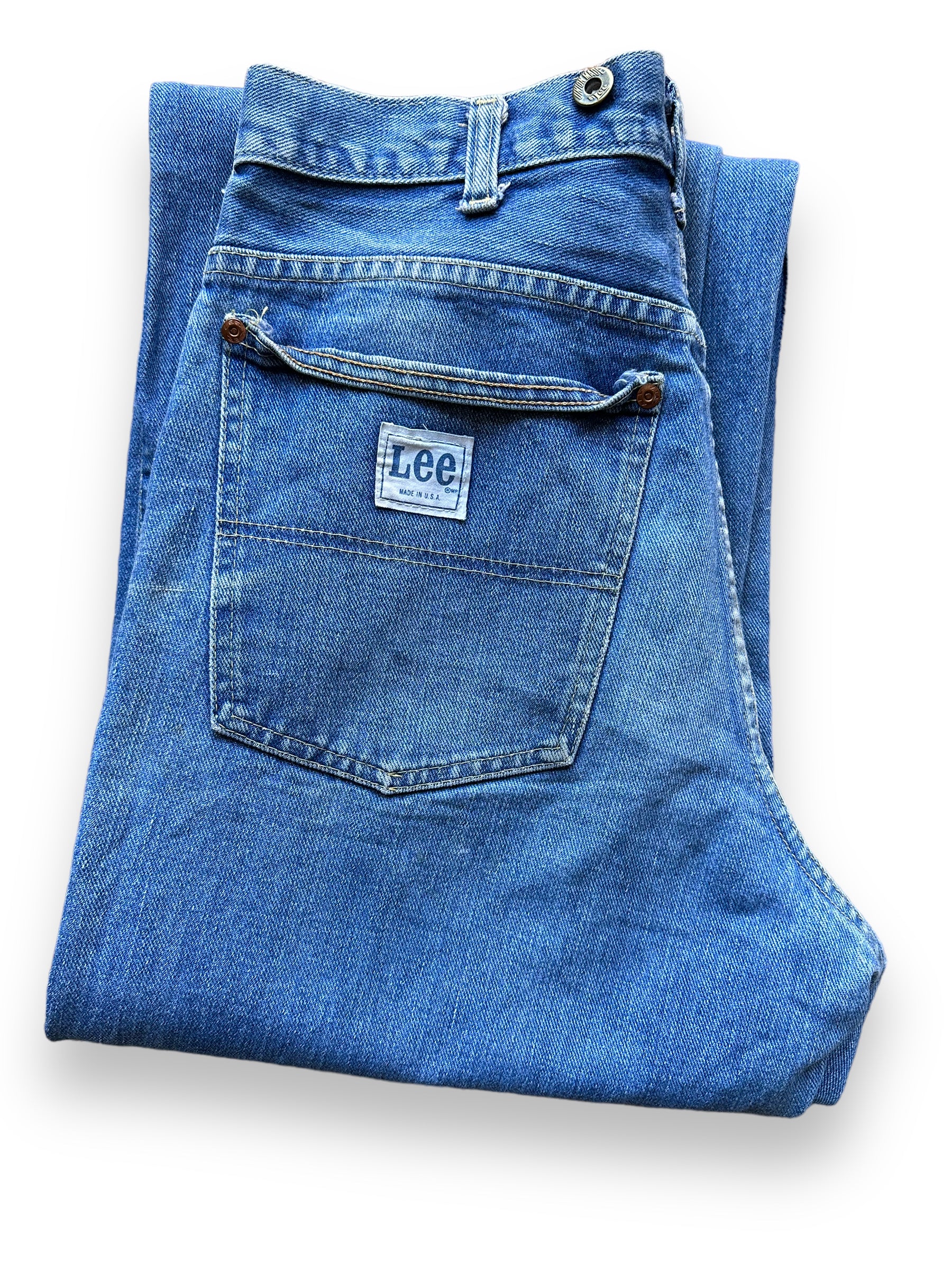 Vintage Lee Carpenter Jeans W32 | Vintage Denim Workwear Seattle