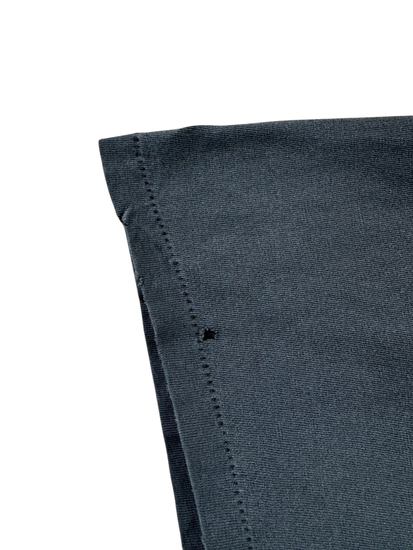 Hole on Sleeve of Vintage Single Stitch Ron Jon Surf Shop Tee SZ XL