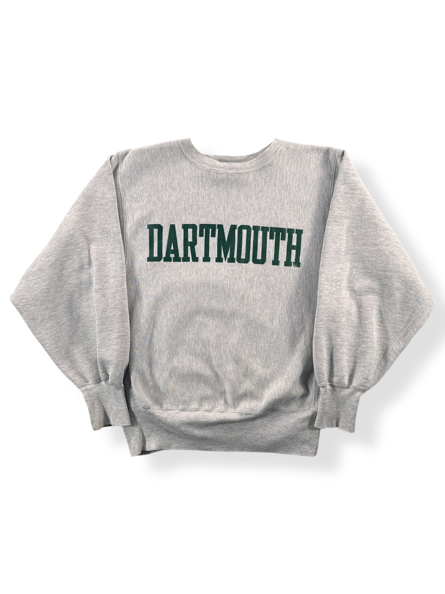 Front of Vintage Champion Reverse Weave Dartmouth Crewneck SZ M