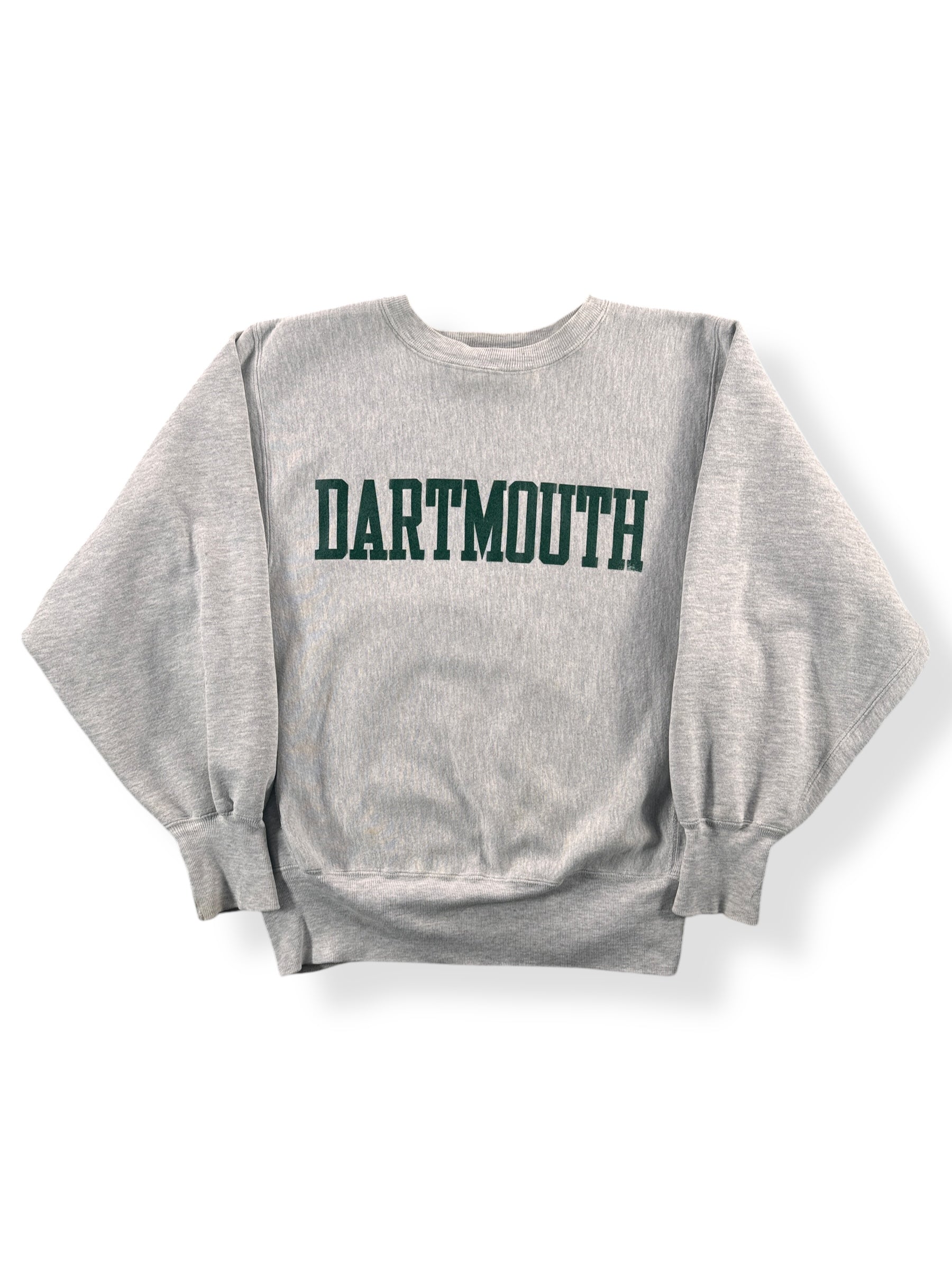 Front of Vintage Champion Reverse Weave Dartmouth Crewneck SZ M