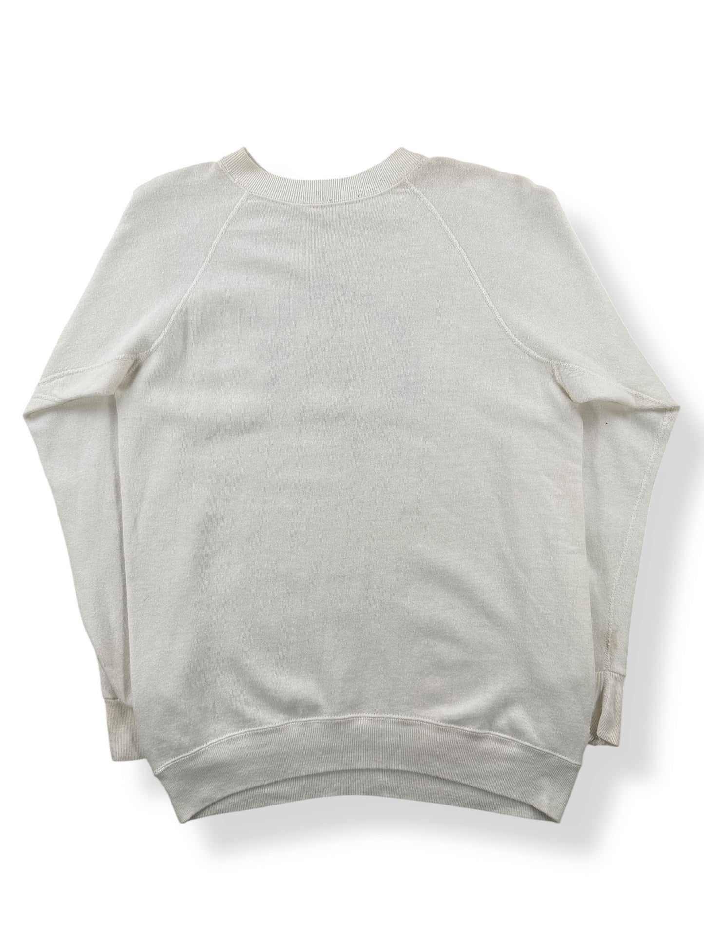 Back of Vintage Crew Gusseted Crewneck SZ S