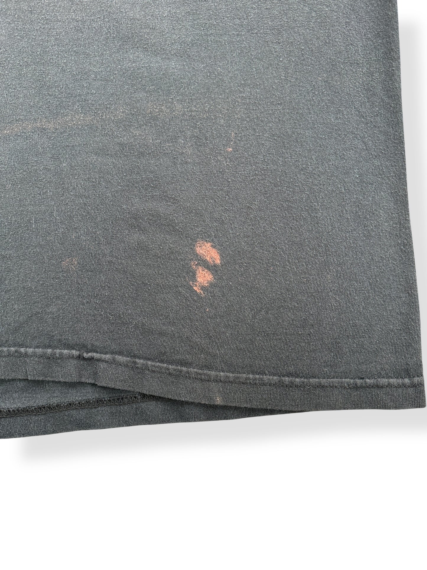 Stain on Vintage Tool Local Crew Tee SZ XL