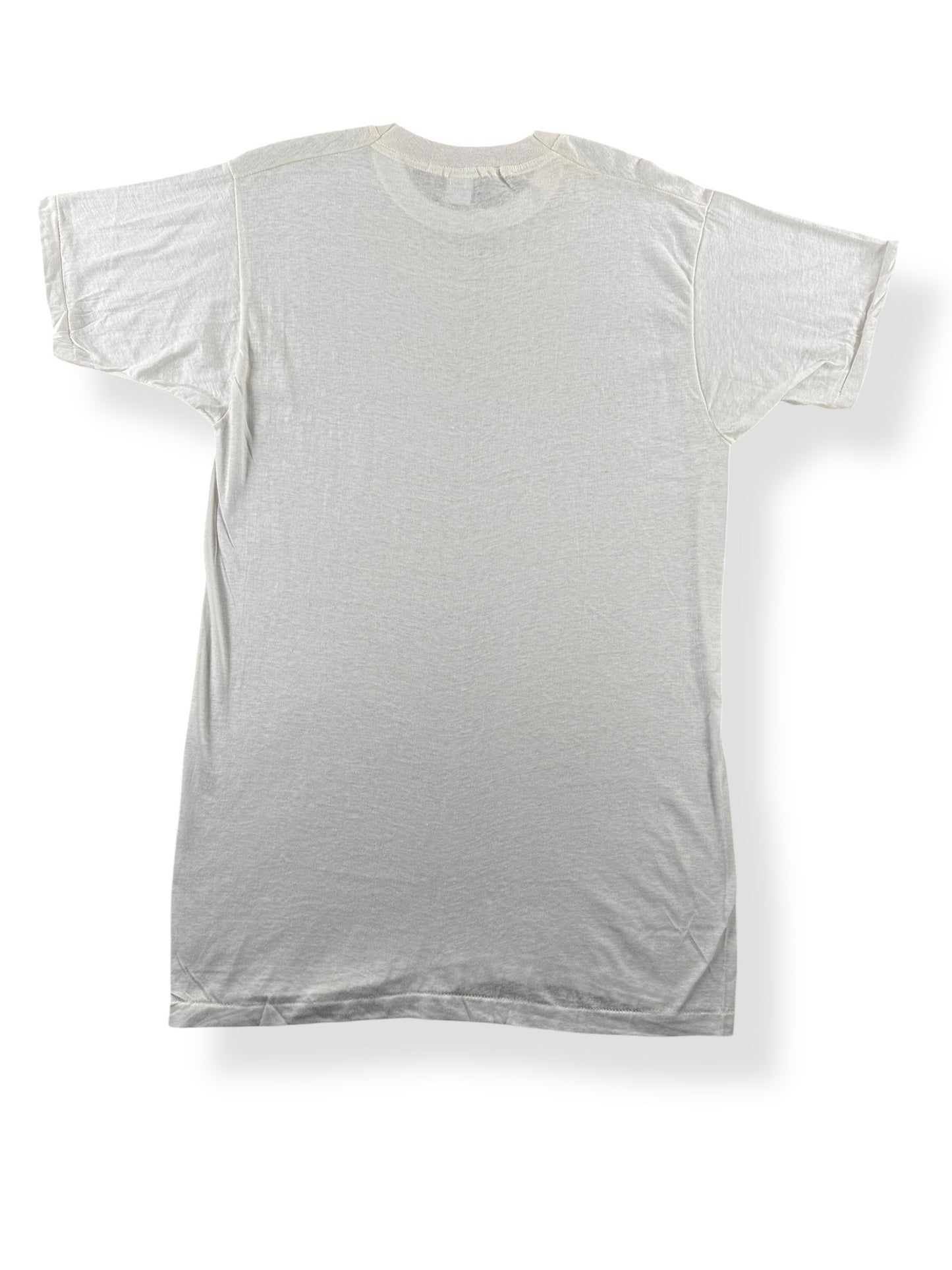 Back of Vintage FOTL Blank White Tee SZ XL (Fits M)