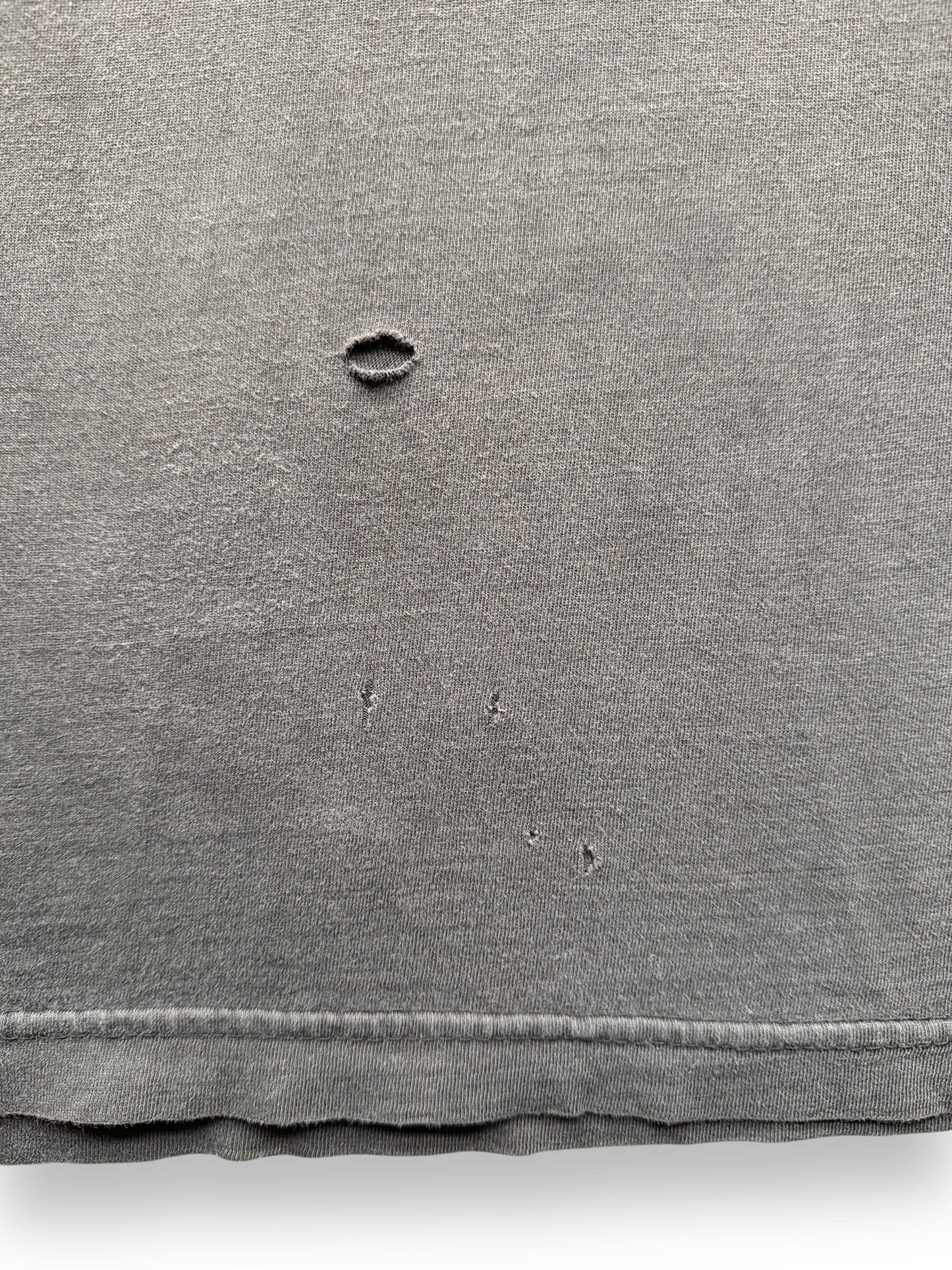 holes on Vintage Faded Hollisters MC Shop of South Germany Harley Tee SZ L