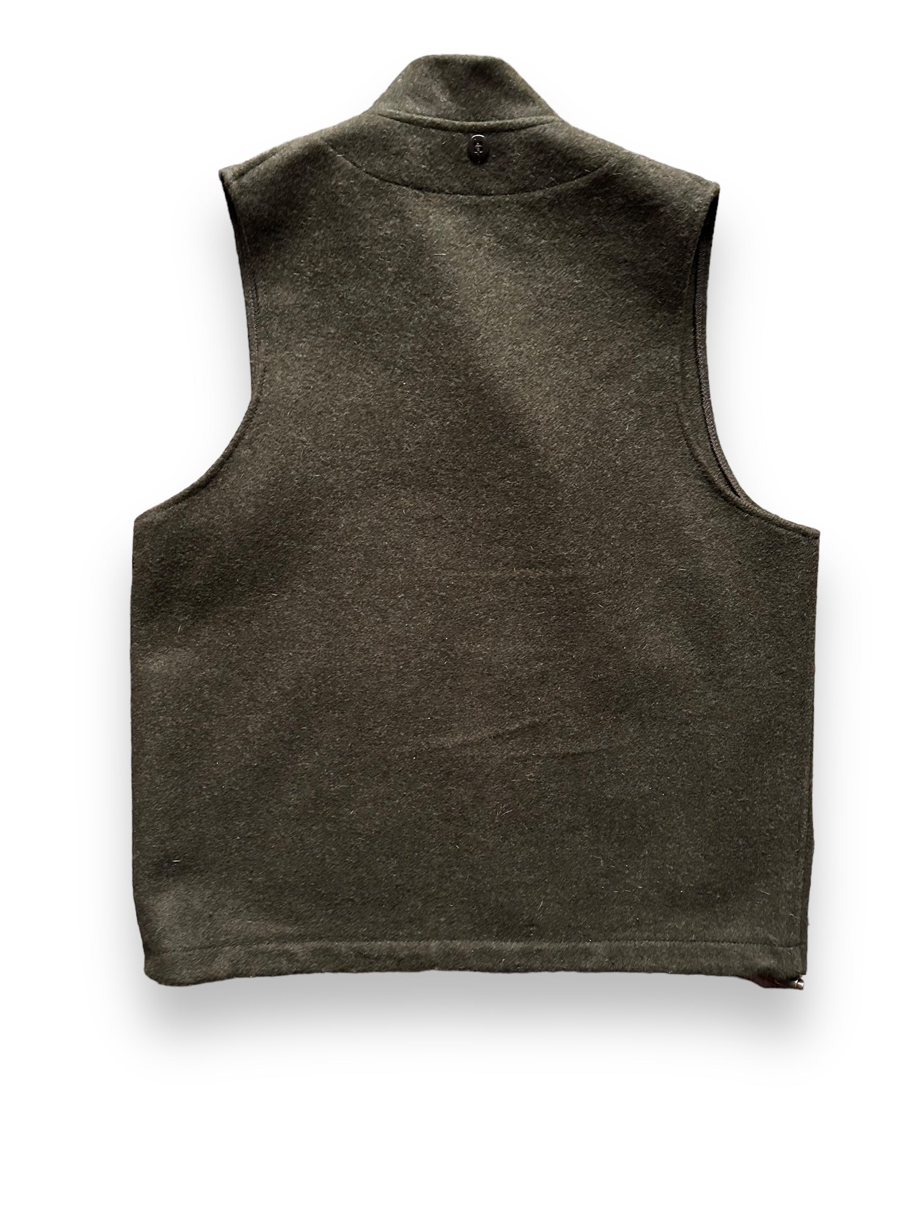 Rear View of New Old Stock Filson Forest Green Mackinaw Wool Liner SZ M |  Barn Owl Vintage Goods | Vintage Filson Workwear Seattle