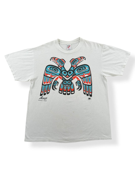 Front of Vintage Double Eagle Salish Art Tee SZ L