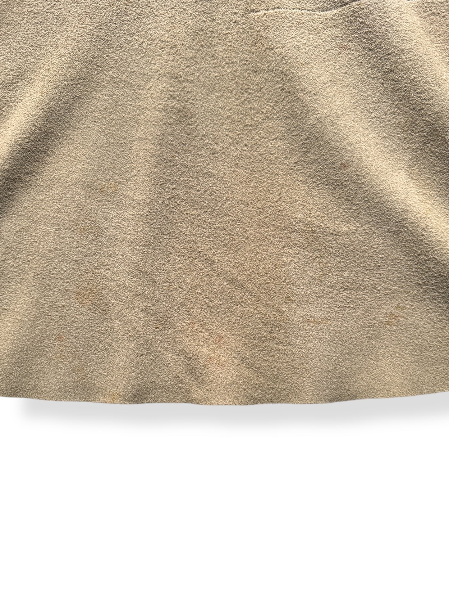 Stain on Vintage Microsuede Pullover Smock SZ M