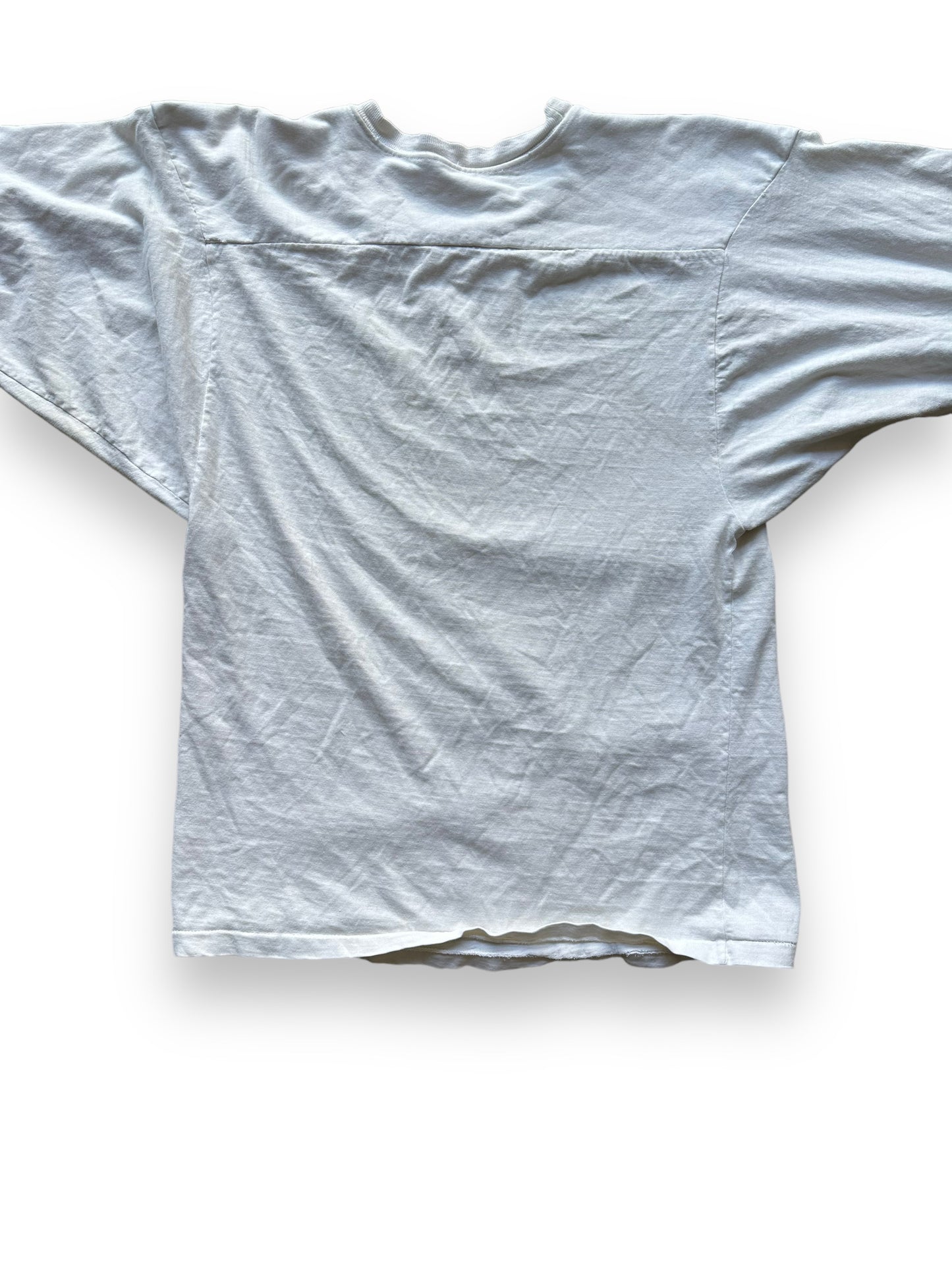 Rear Close Up on Vintage Coors Jersey Tee SZ M | Vintage Beer T-Shirts Seattle | Barn Owl Vintage Tees Seattle