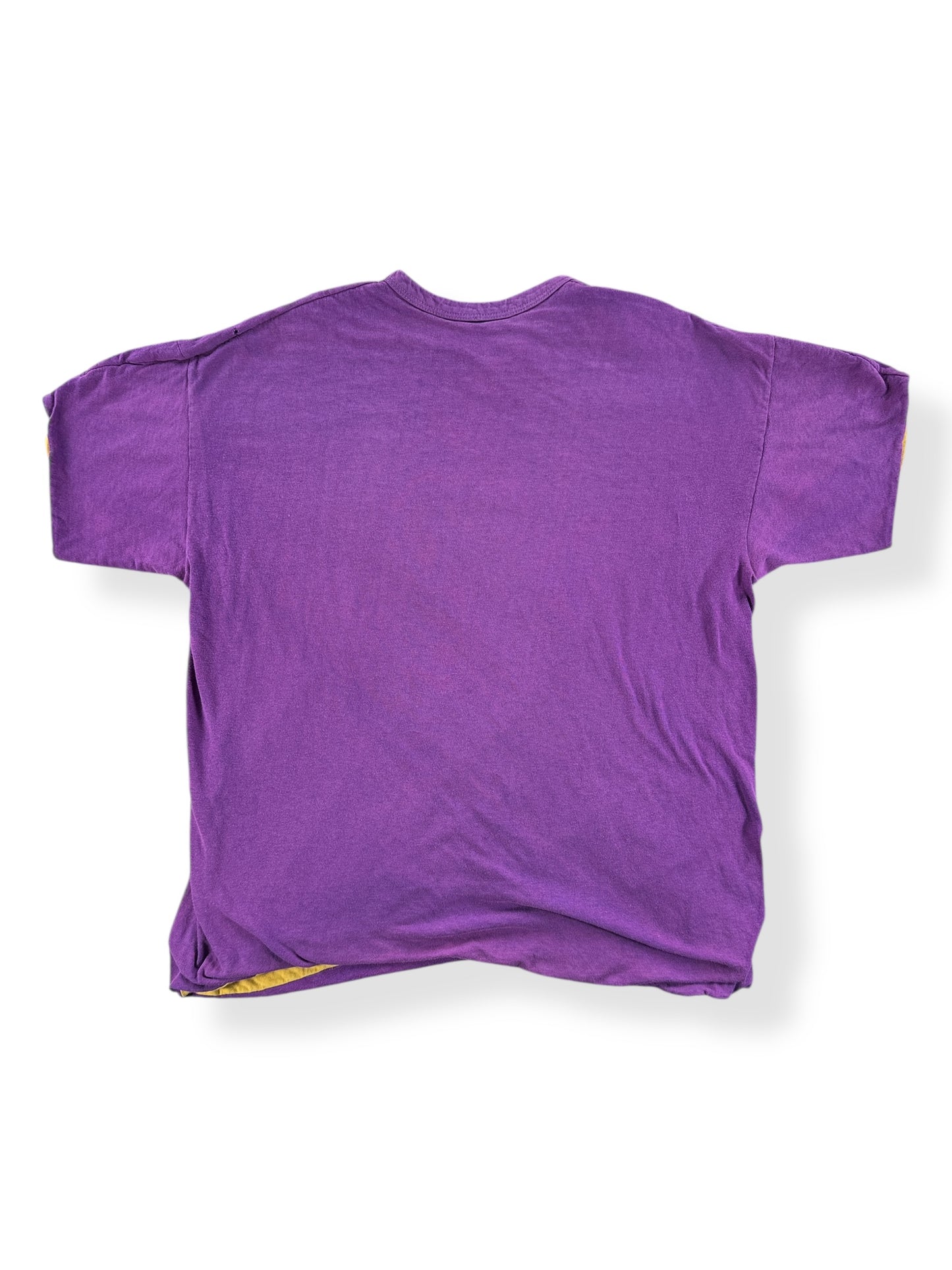 Back of Vintage Huskies Double Face Tee SZ XL (Fits L)