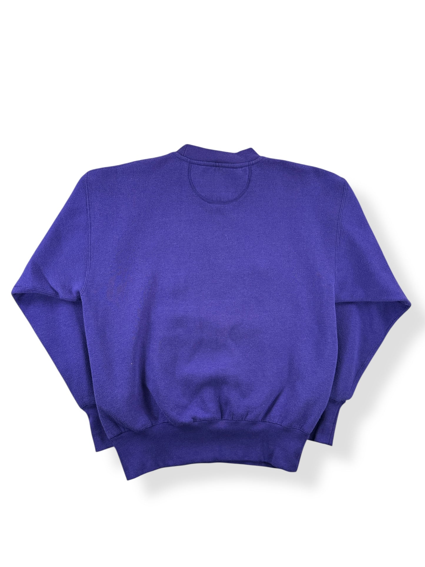 Back of Vintage Huskies Embroidered Sweatshirt SZ L (Fits M)