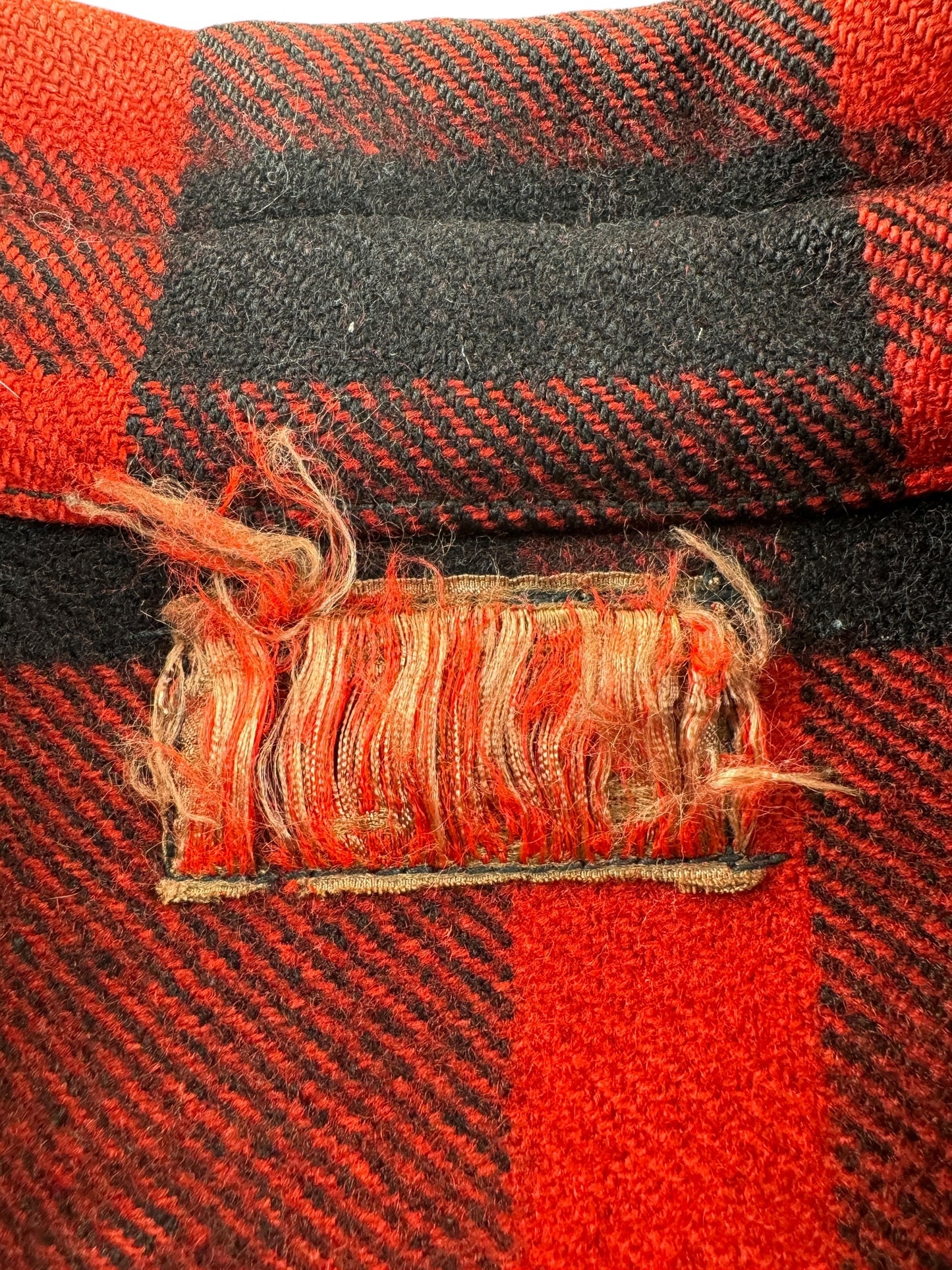 Tag on Vintage Filson Hunter Jacket with Custom Pocket Flaps SZ 46