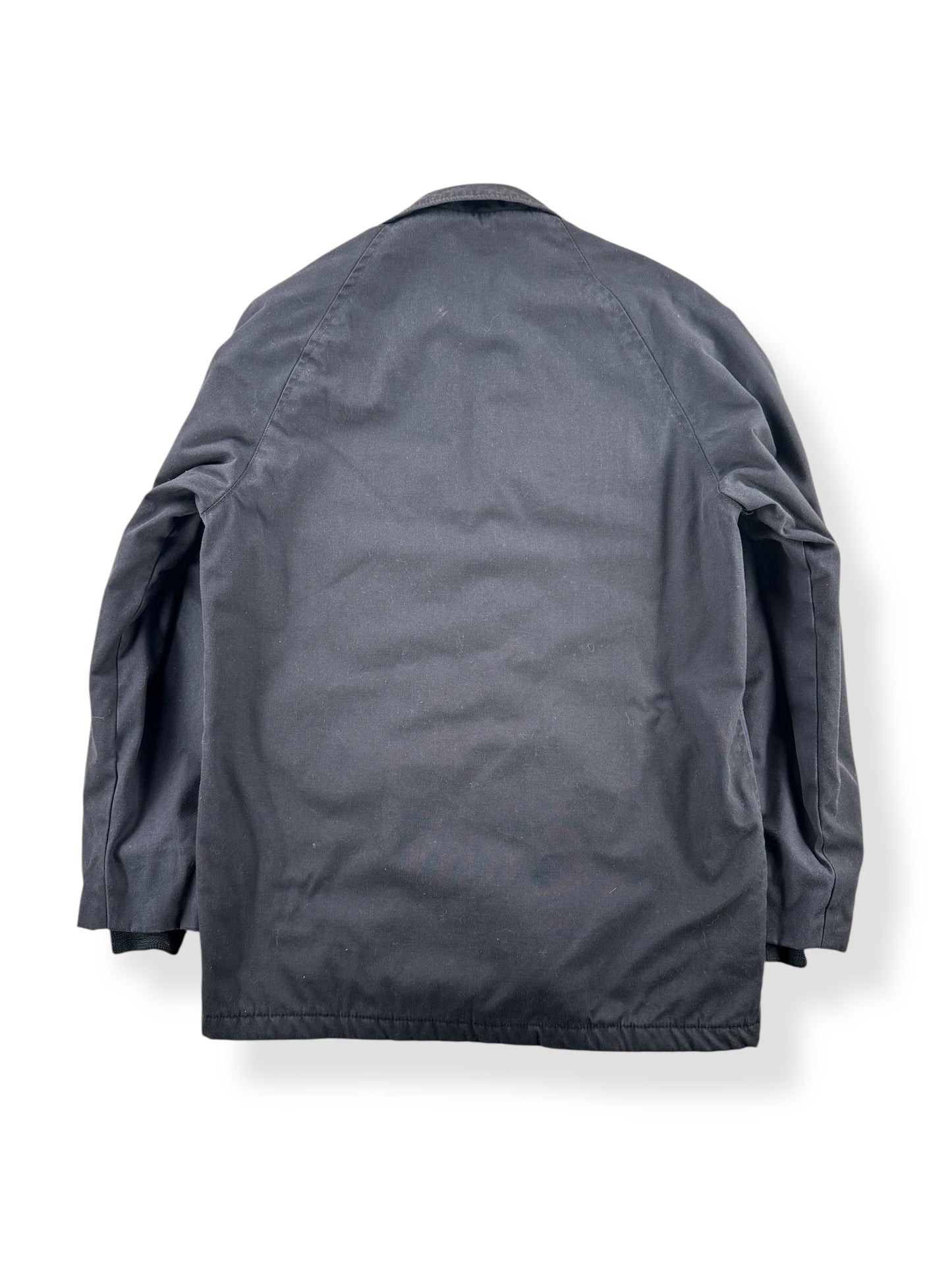 Back of Vintage USN Utility Jacket Dark Blue SZ 36L