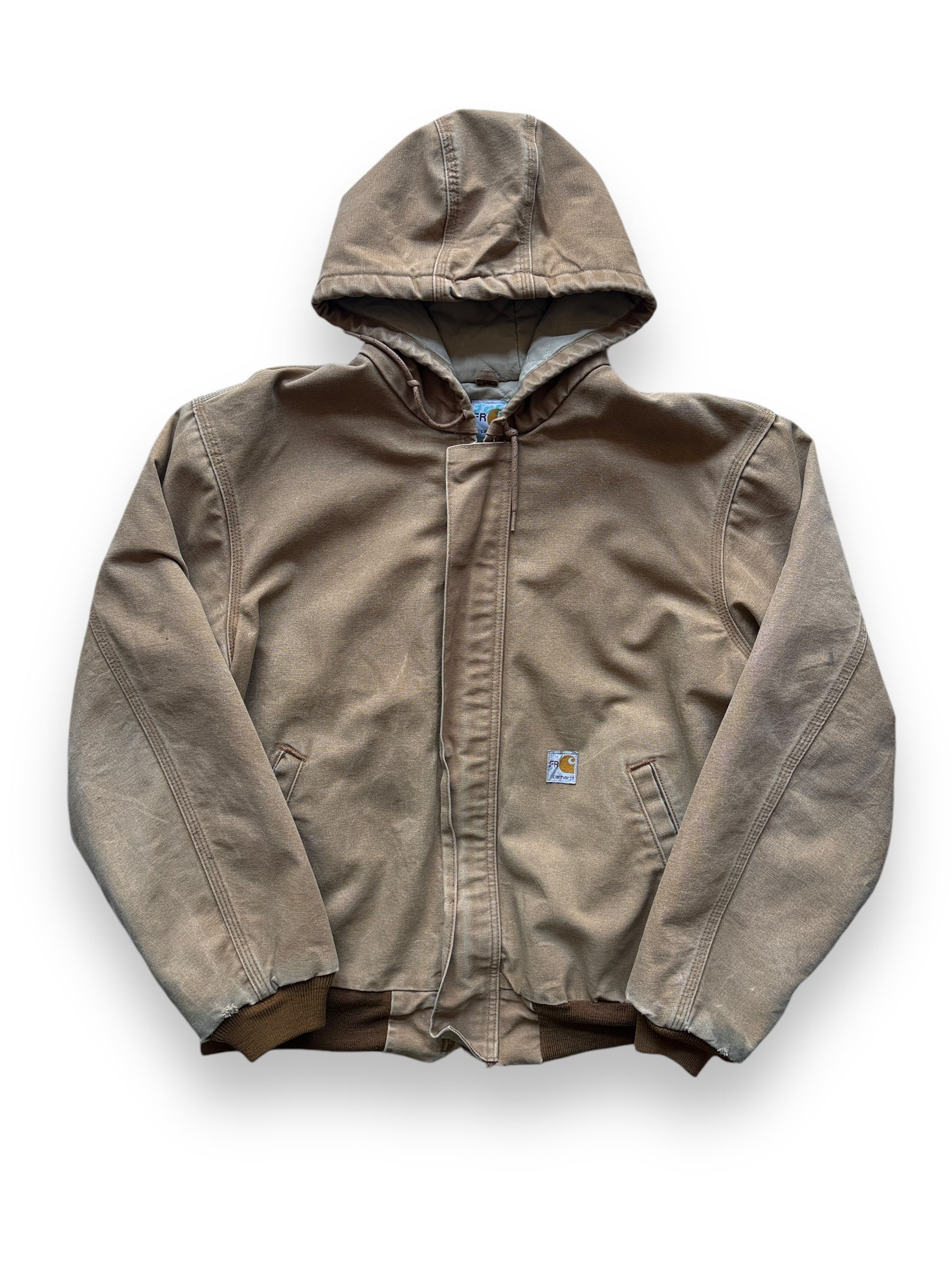 Vintage carhartt hooded jacket sale