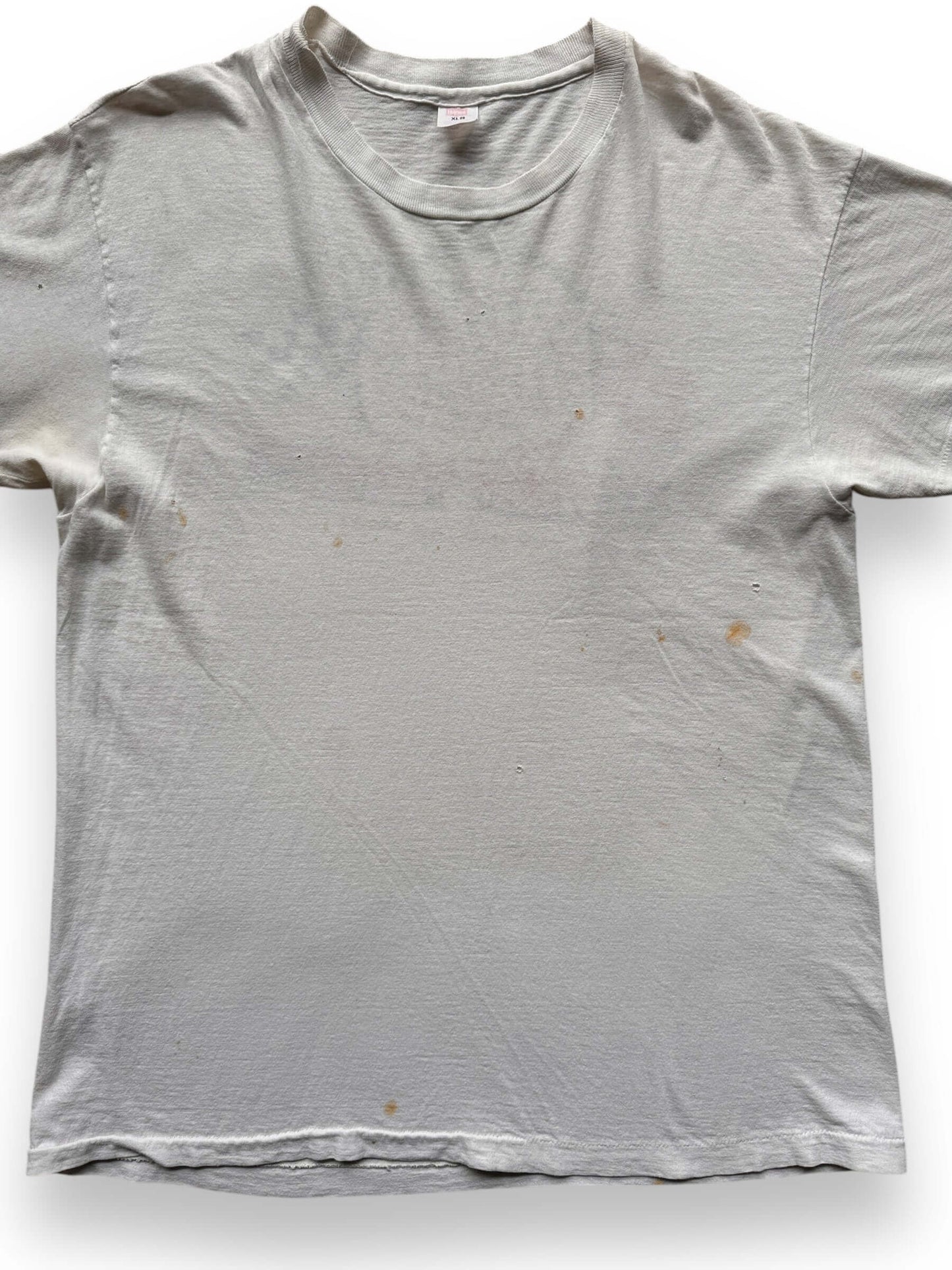 front close up of Vintage 60s Hand Drawn "Winner's Circle" Auto Racing Tee SZ L
