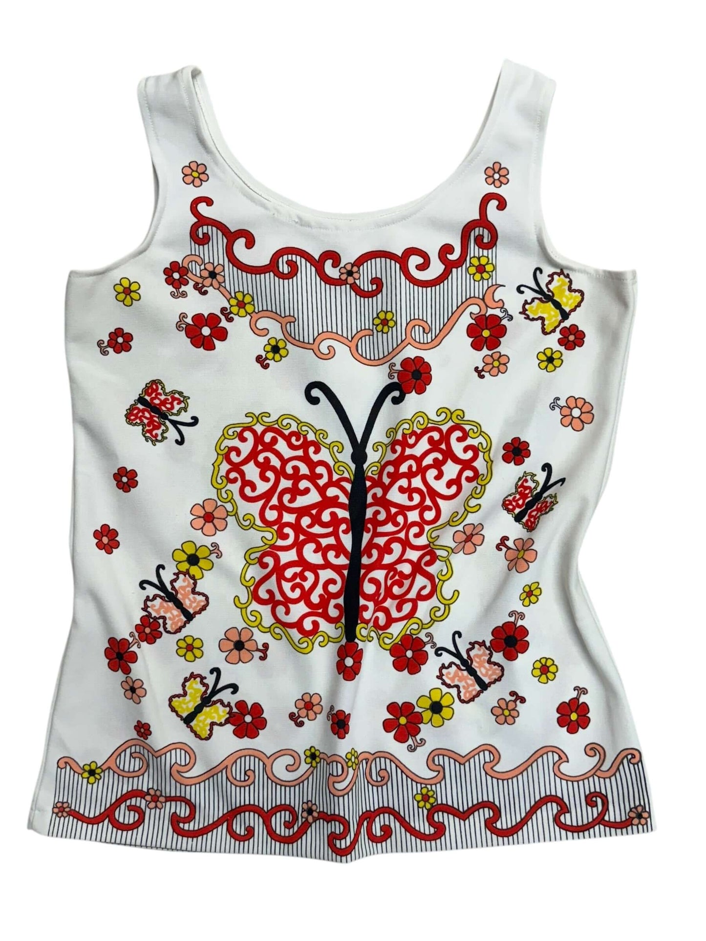 Front view of 1960s Butterfly Top XL