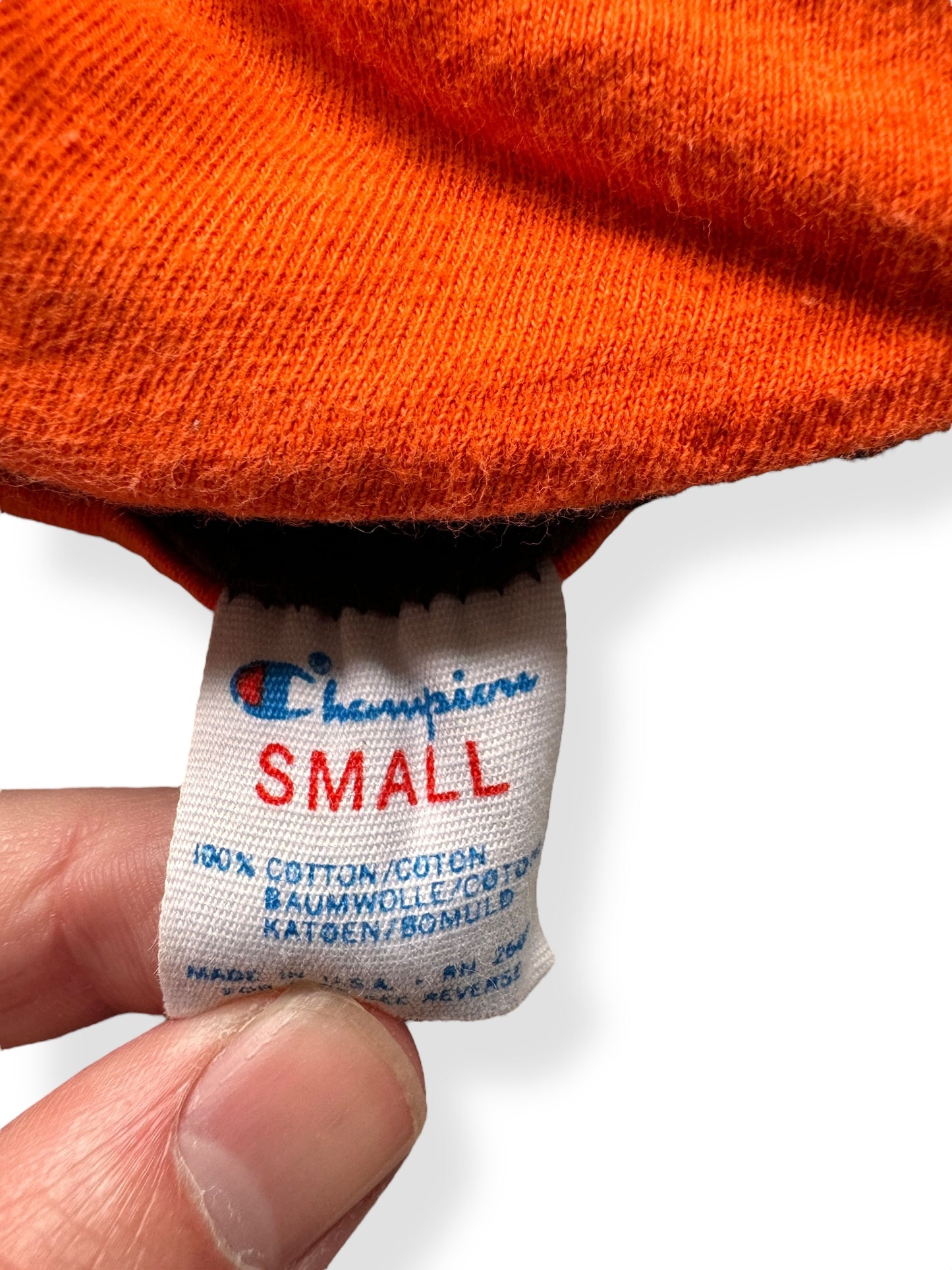 Tag on Cobleskill College Reversible Ringer SZ XS