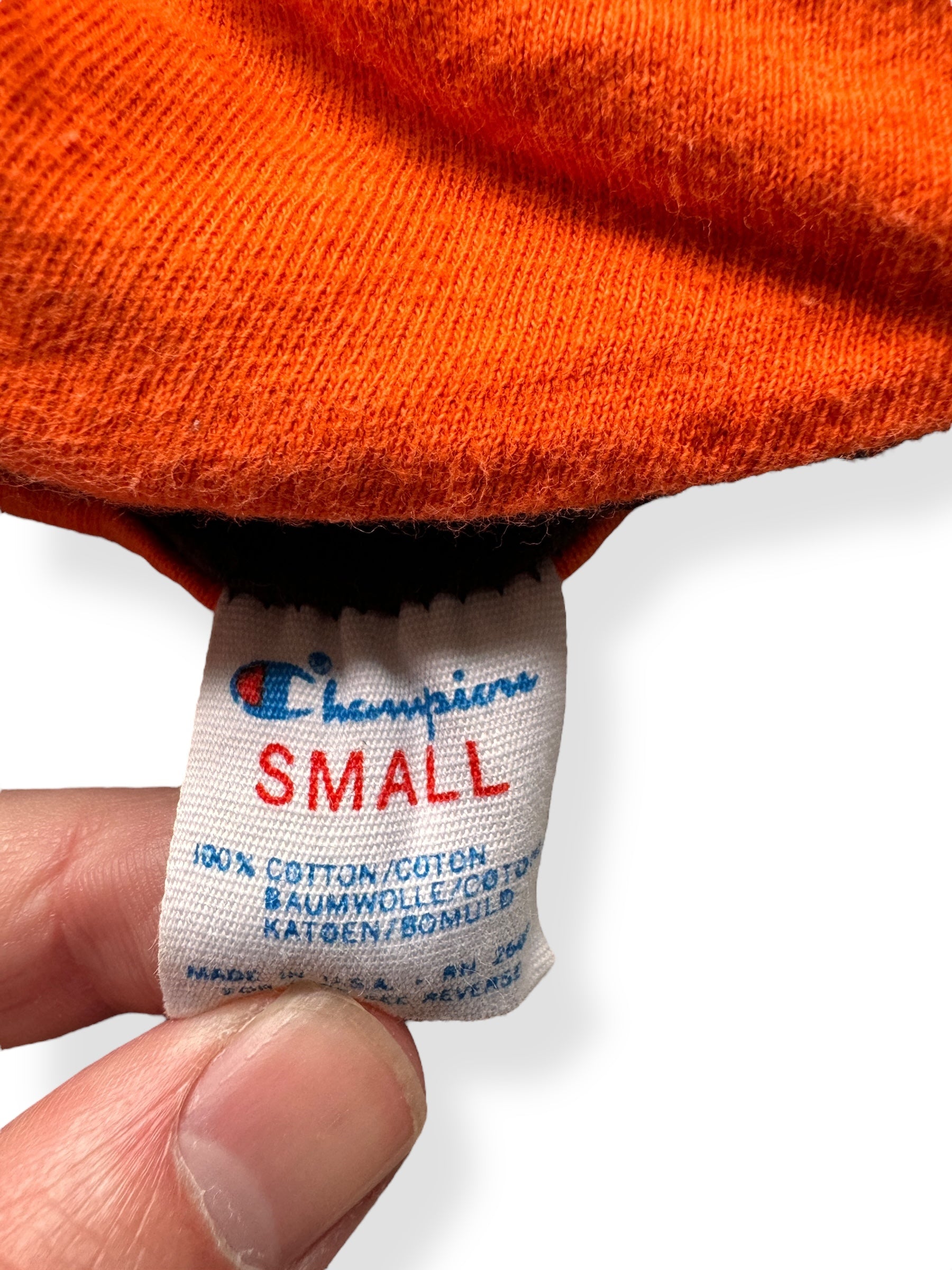 Tag on Cobleskill College Reversible Ringer SZ XS