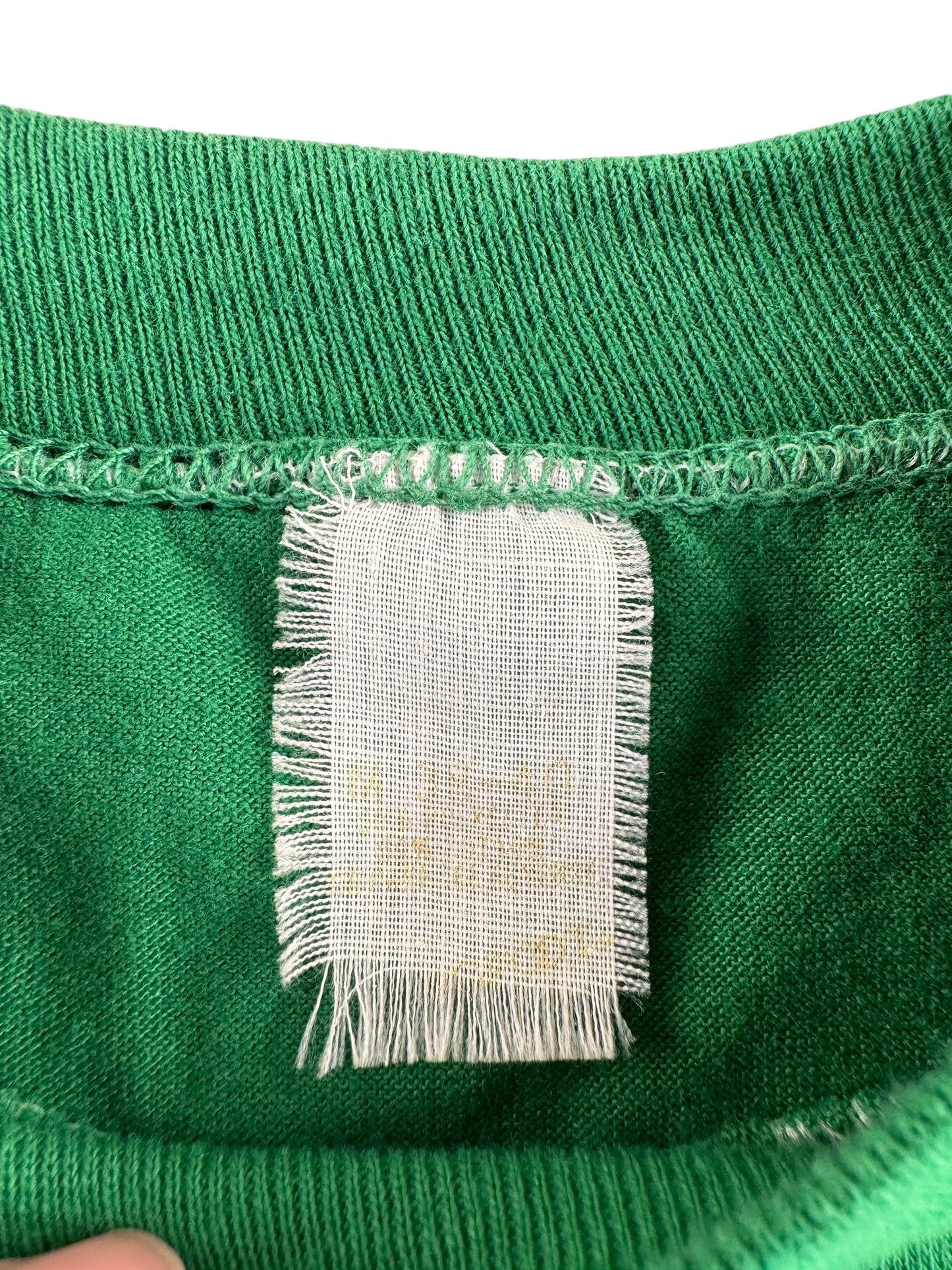 Tag on Vintage Grabbed Tee SZ S