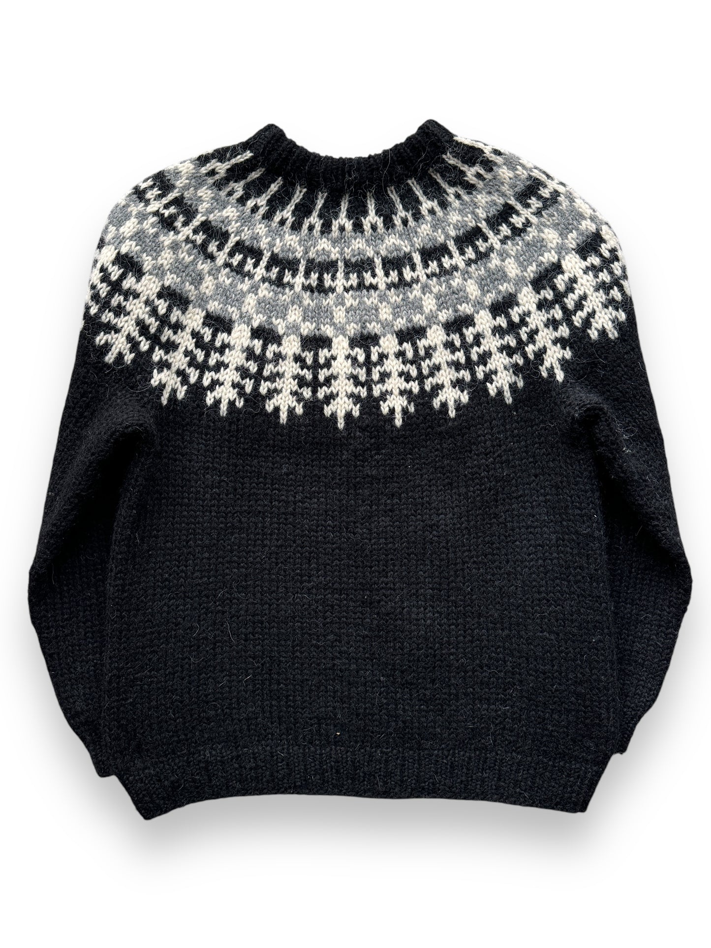 Vintage Icelandic Wool Sweater SZ L
