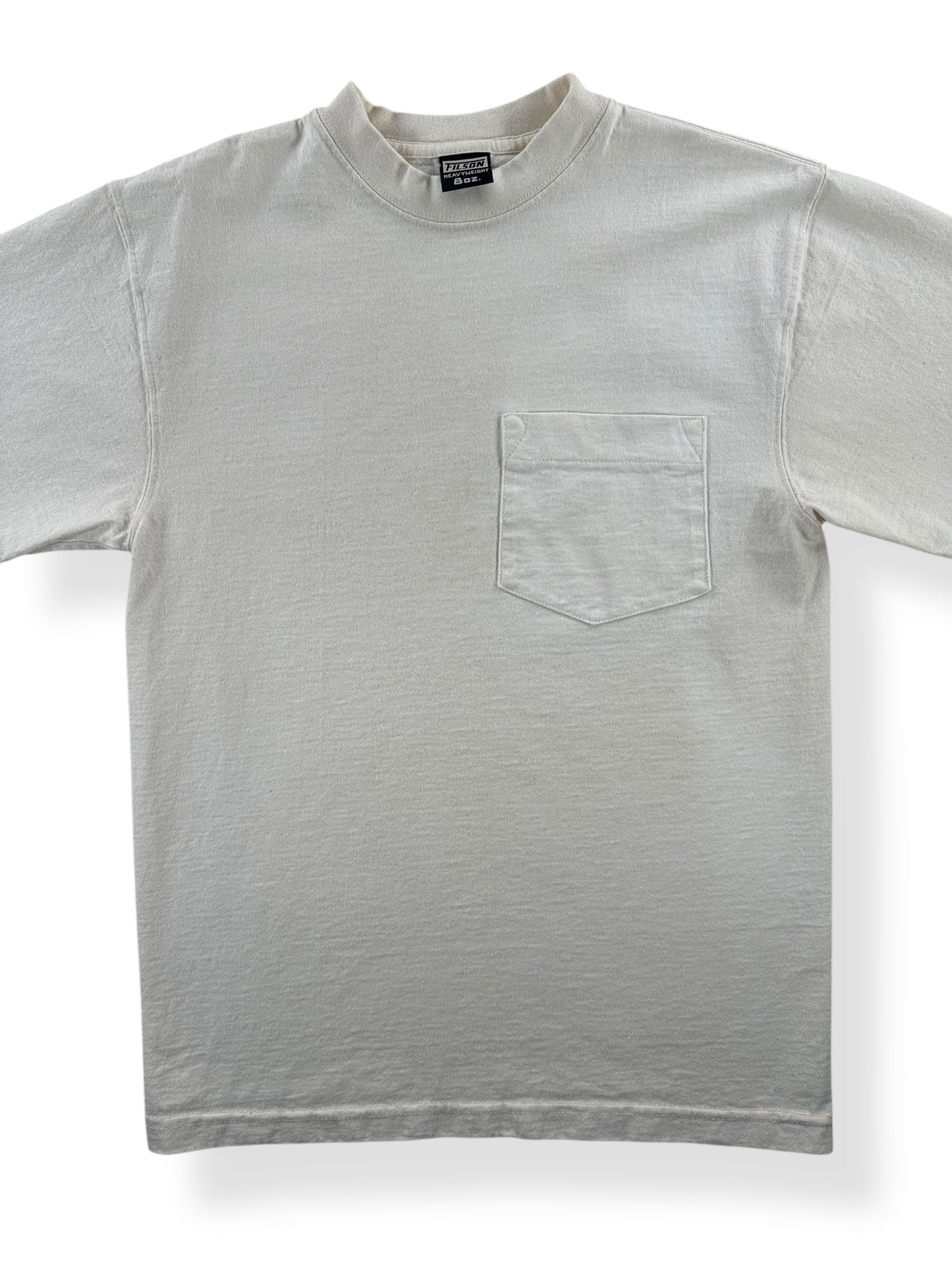 Front Close Up of Modern Filson 8 oz Loopwheel Cotton Shirt SZ S AS IS