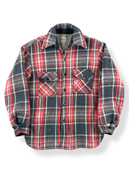 Front of Vintage Kmart CPO Wool Flannel Coat SZ S