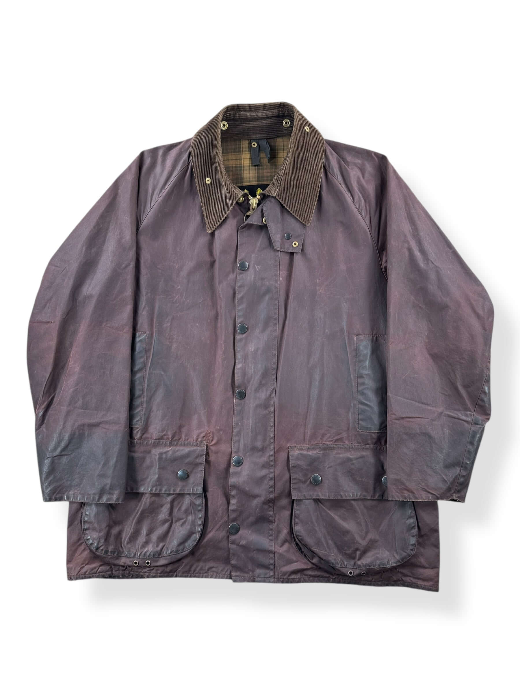 希少✨️Barbour×BackHouse オイルド90s 古着 90s- New Zealand製 Barbour × Backhouse 名作 オイルド